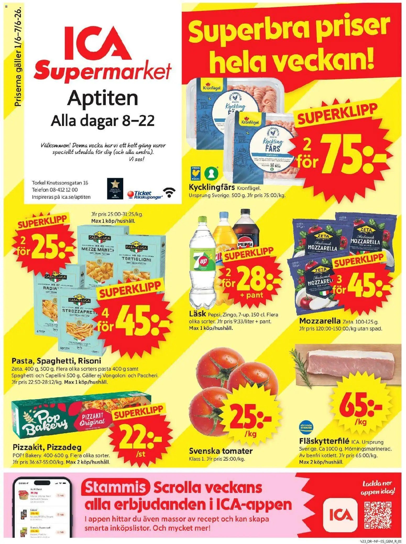 ICA Supermarket erbjudanden