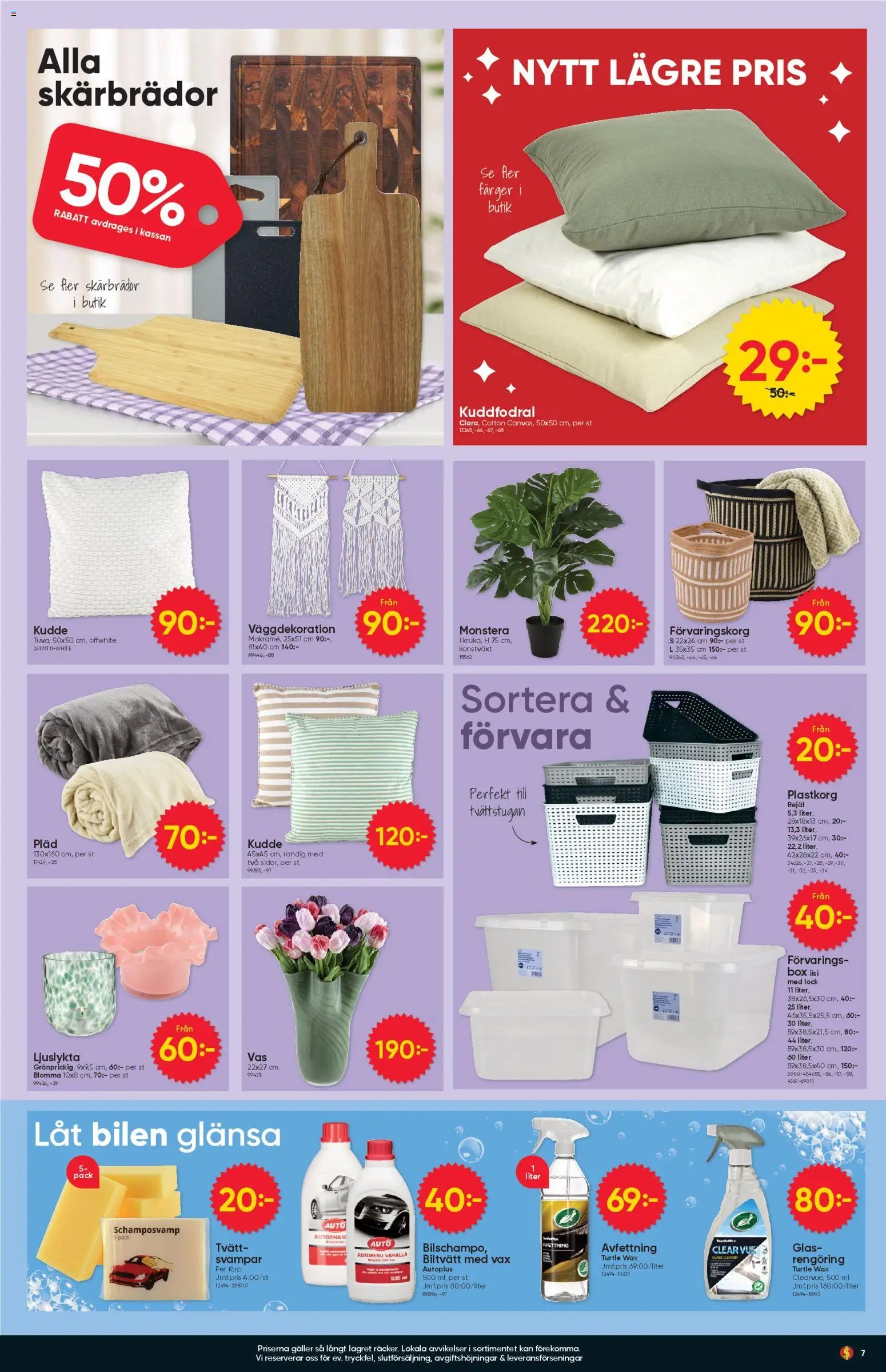 Dollar Store erbjudanden