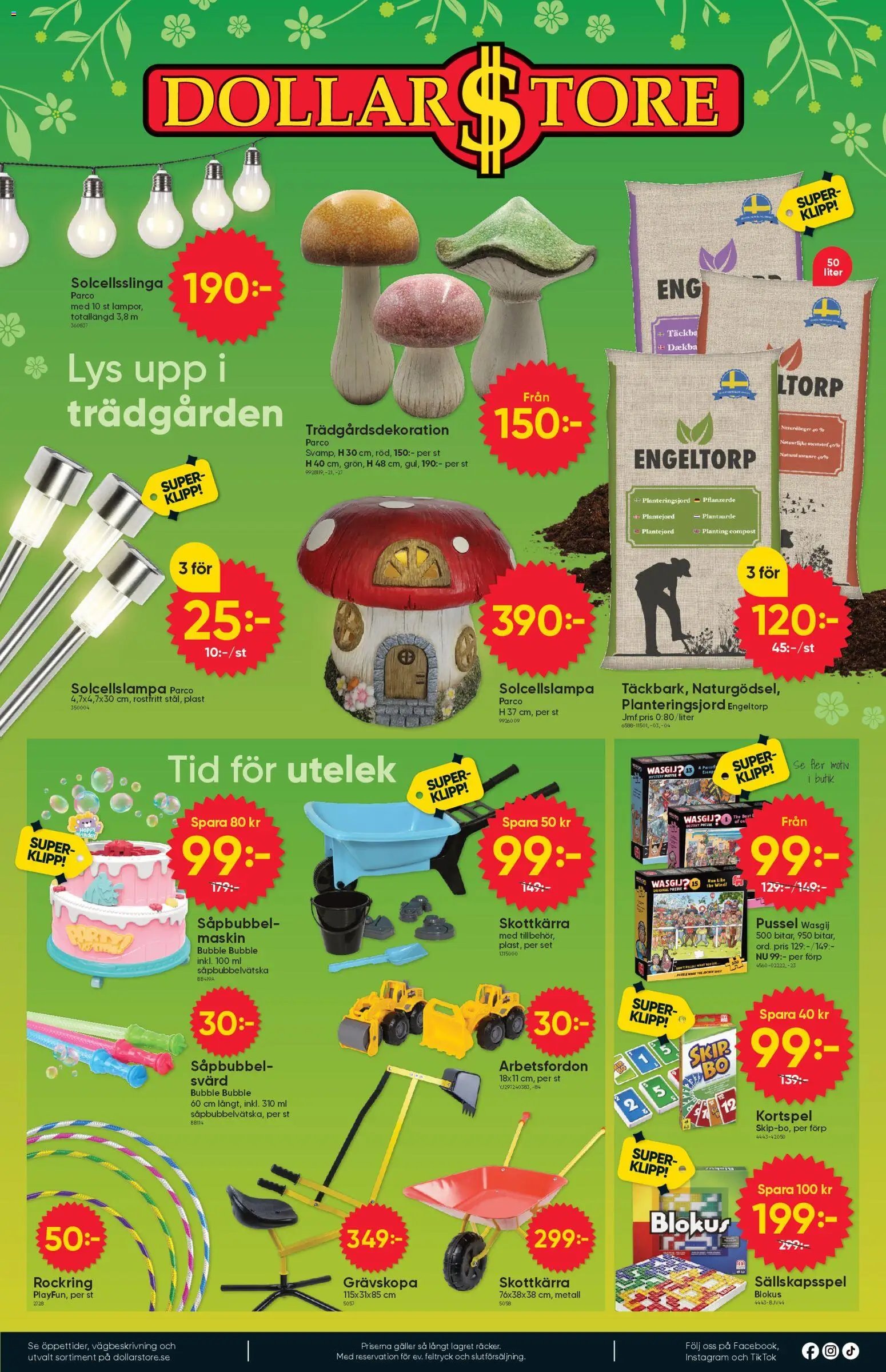 Dollar Store erbjudanden