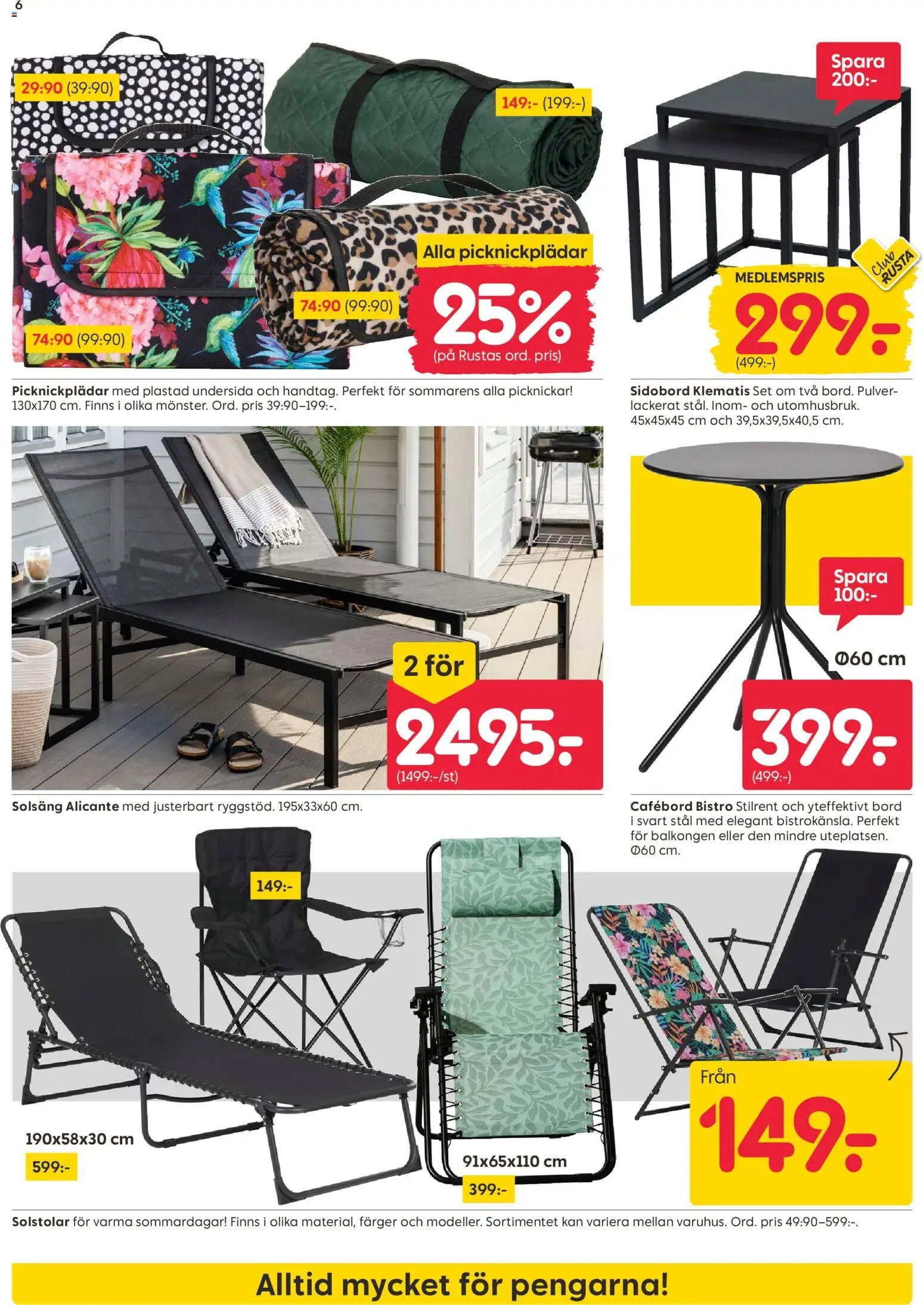 Rusta erbjudanden