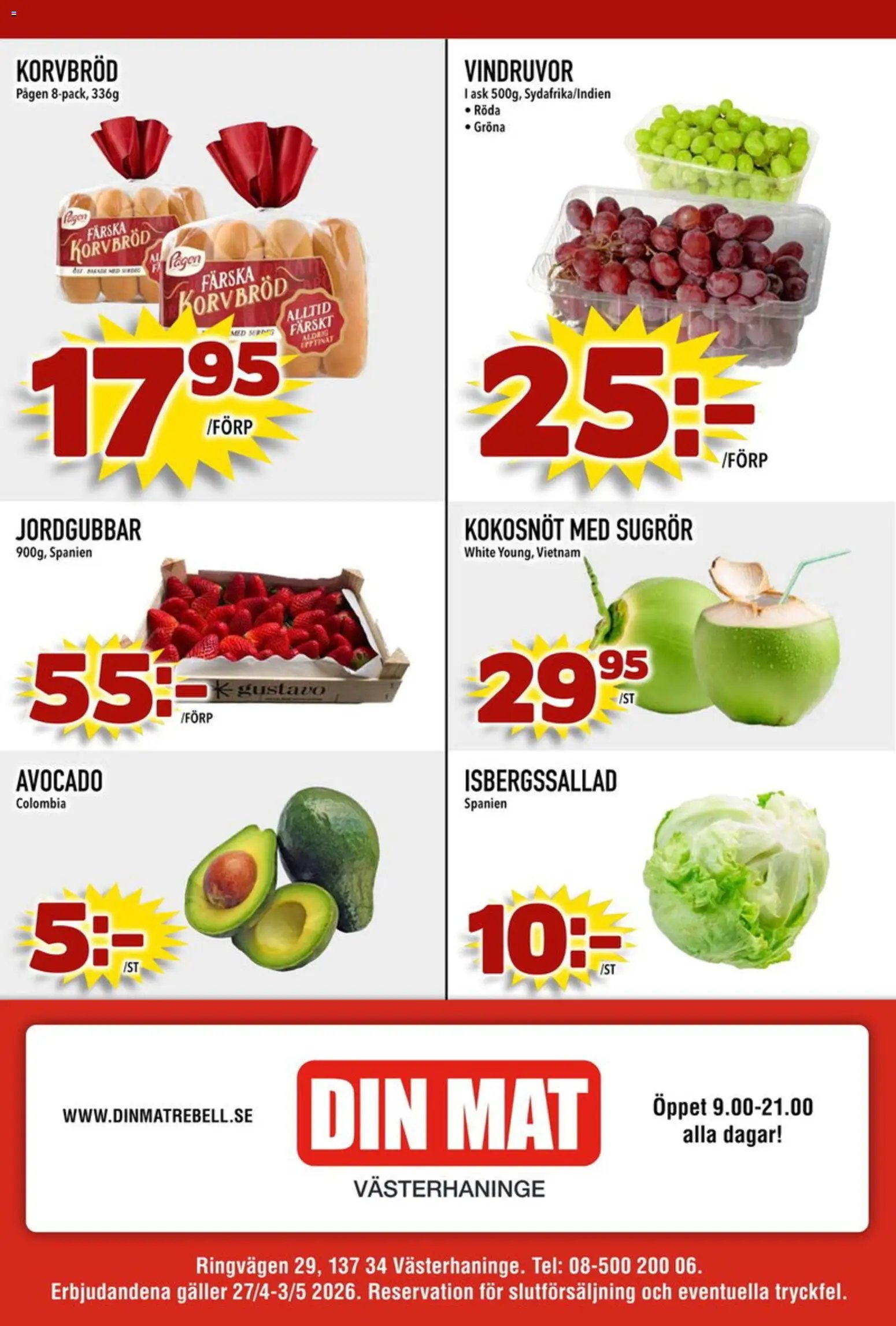 Din Mat erbjudanden