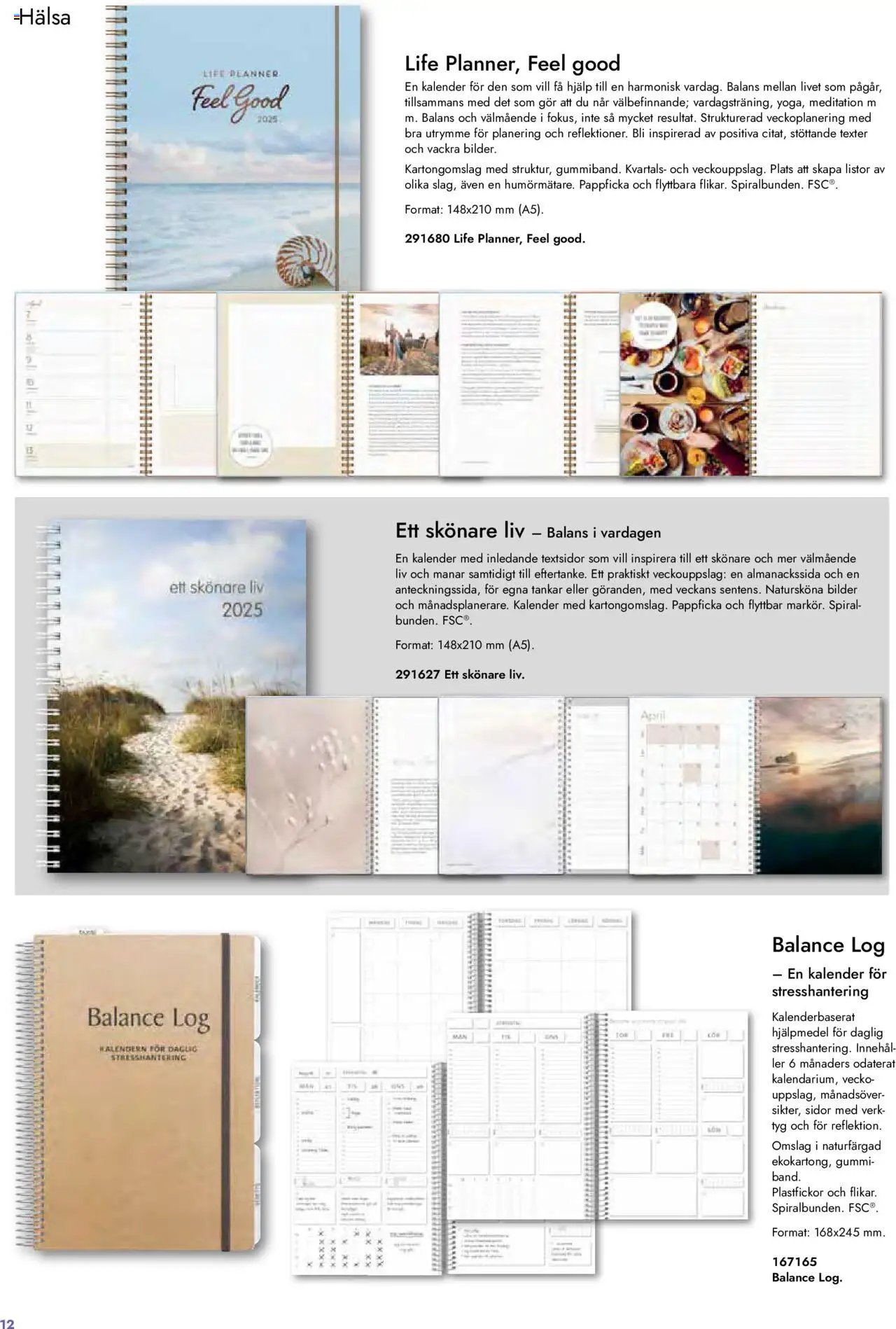 Lyreco - Almanackor och kalendrar 2025