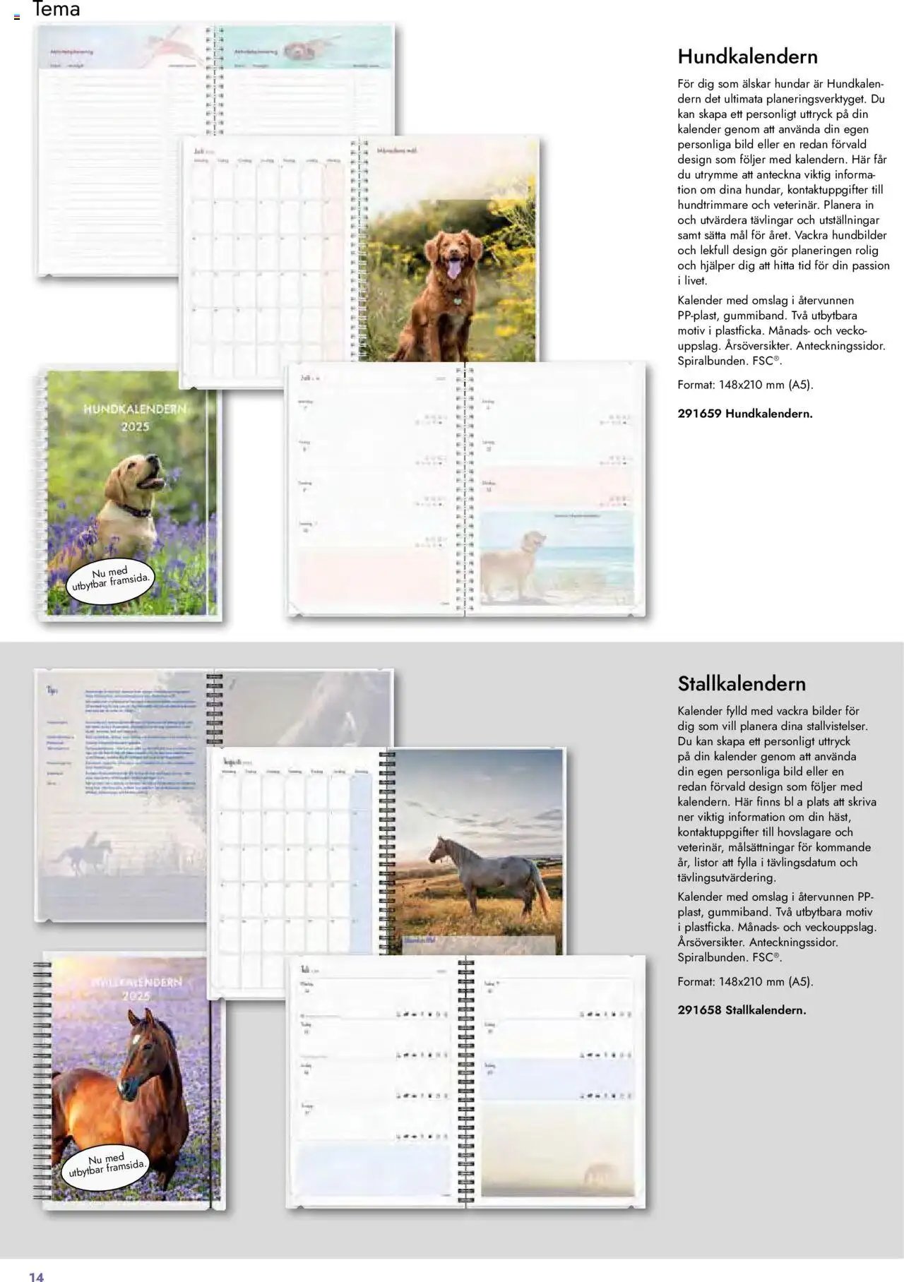 Lyreco - Almanackor och kalendrar 2025