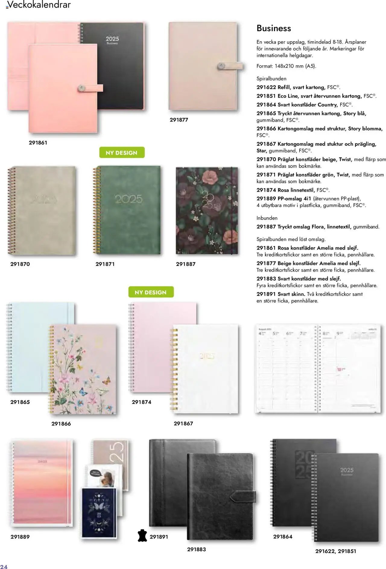 Lyreco - Almanackor och kalendrar 2025