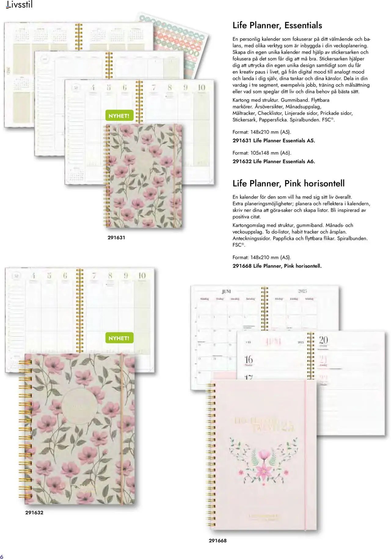 Lyreco - Almanackor och kalendrar 2025