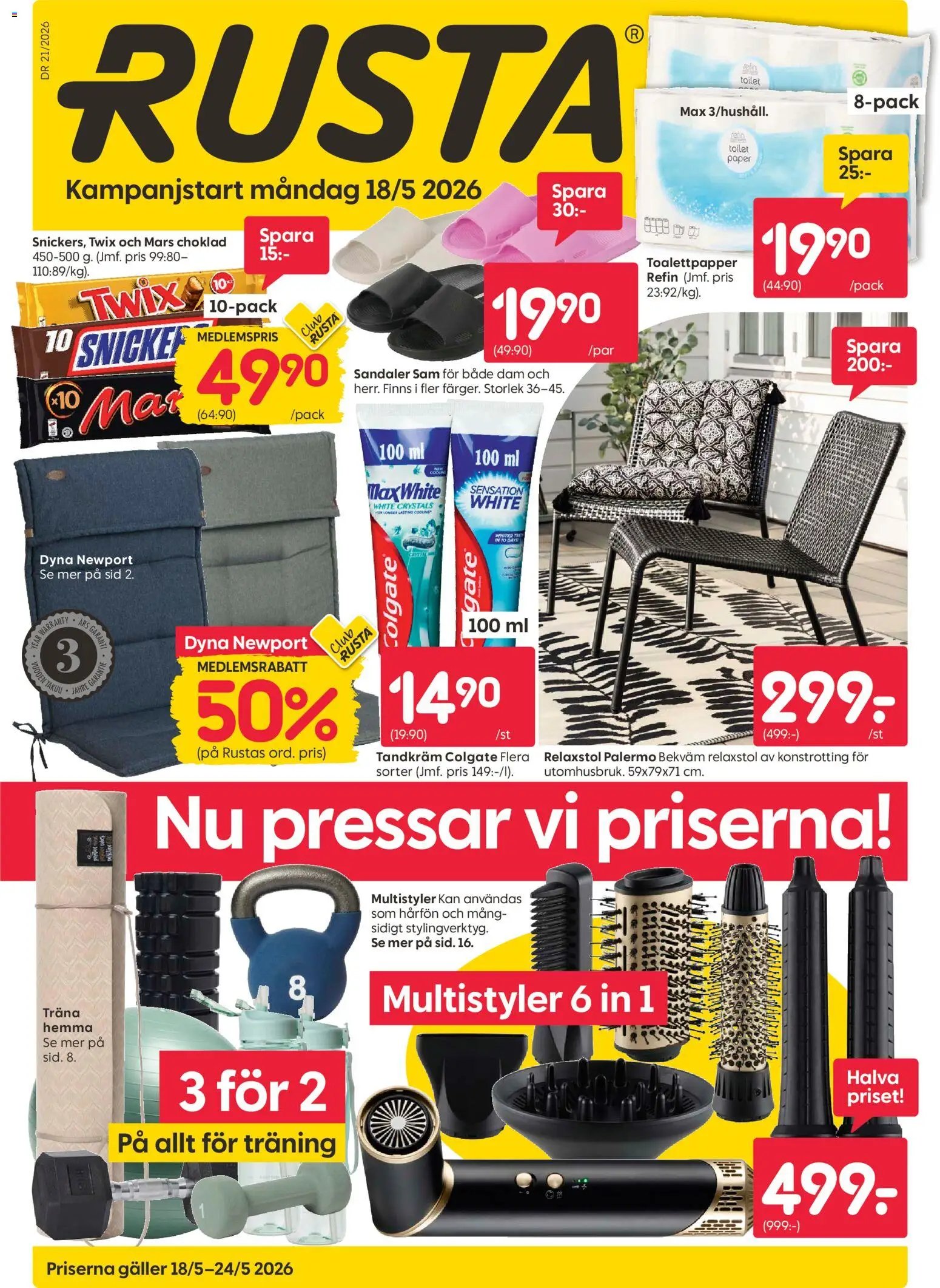 Rusta erbjudanden