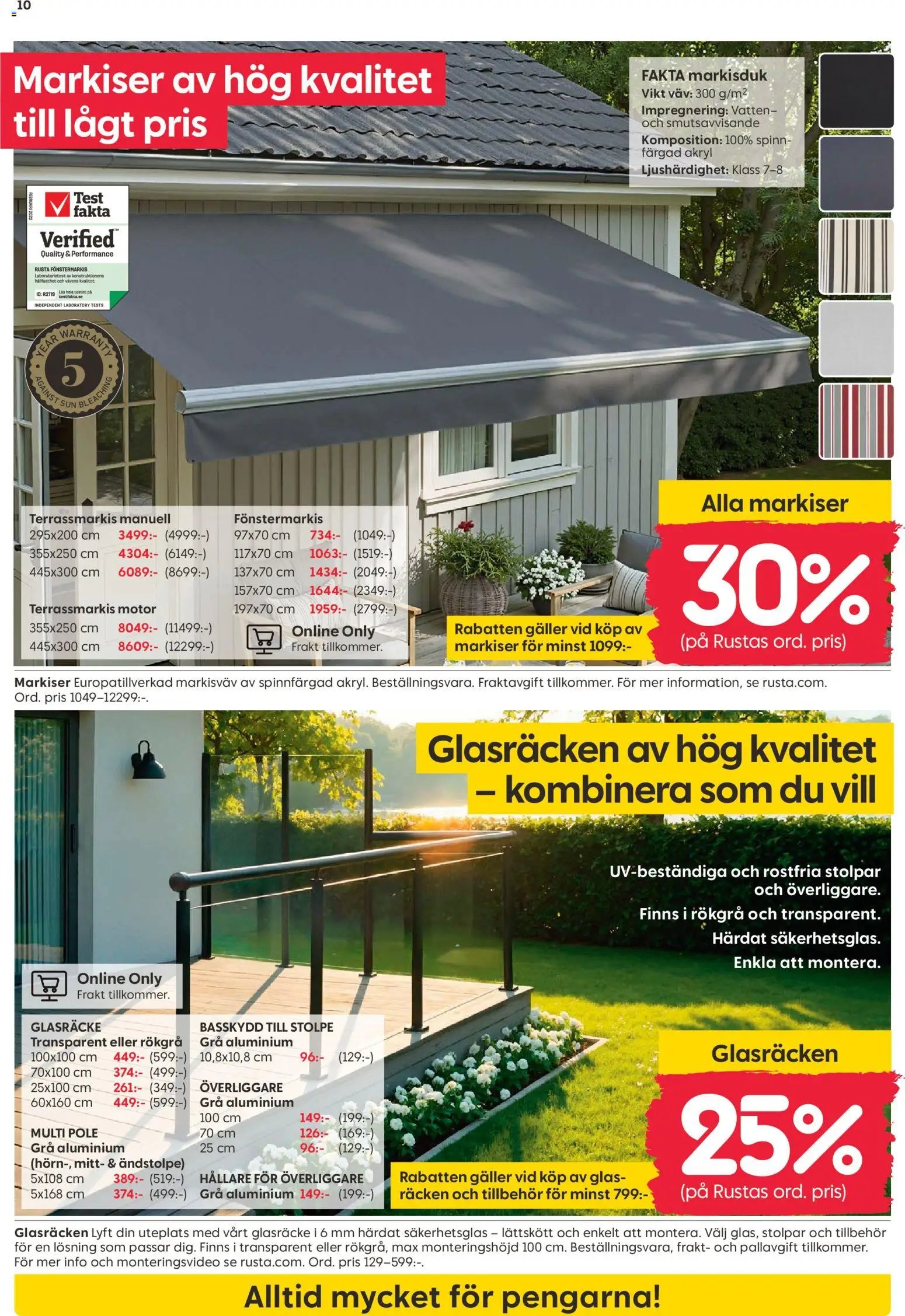 Rusta erbjudanden