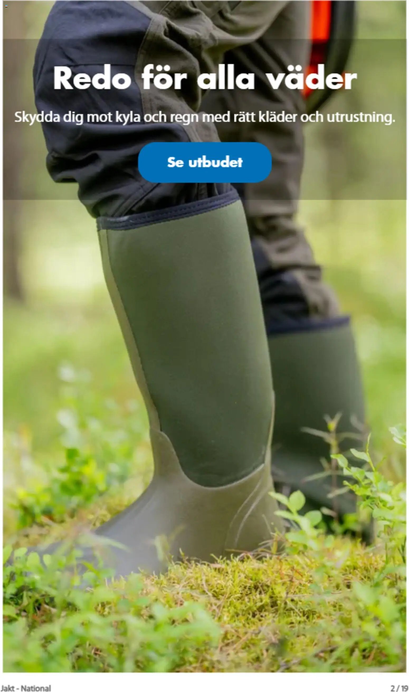 Biltema erbjudanden jakt