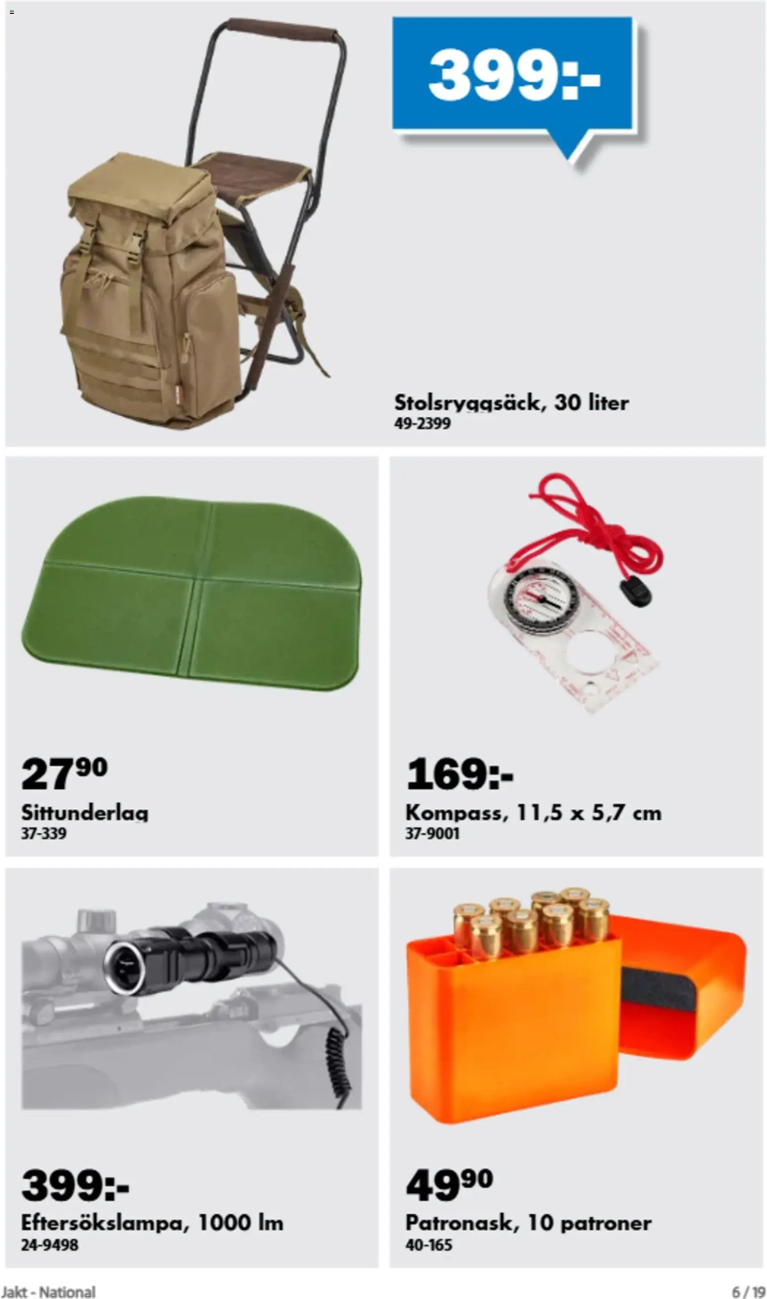Biltema erbjudanden jakt