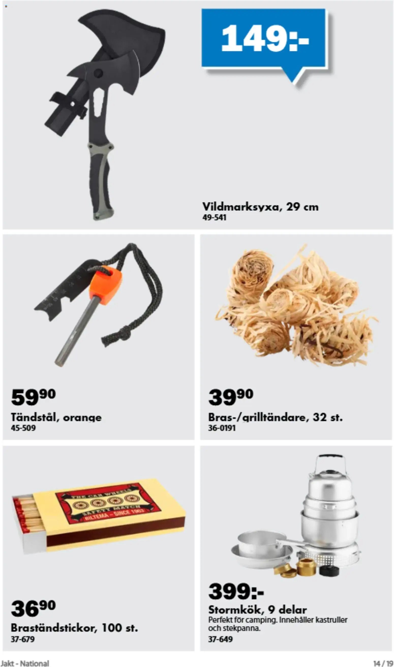 Biltema erbjudanden jakt