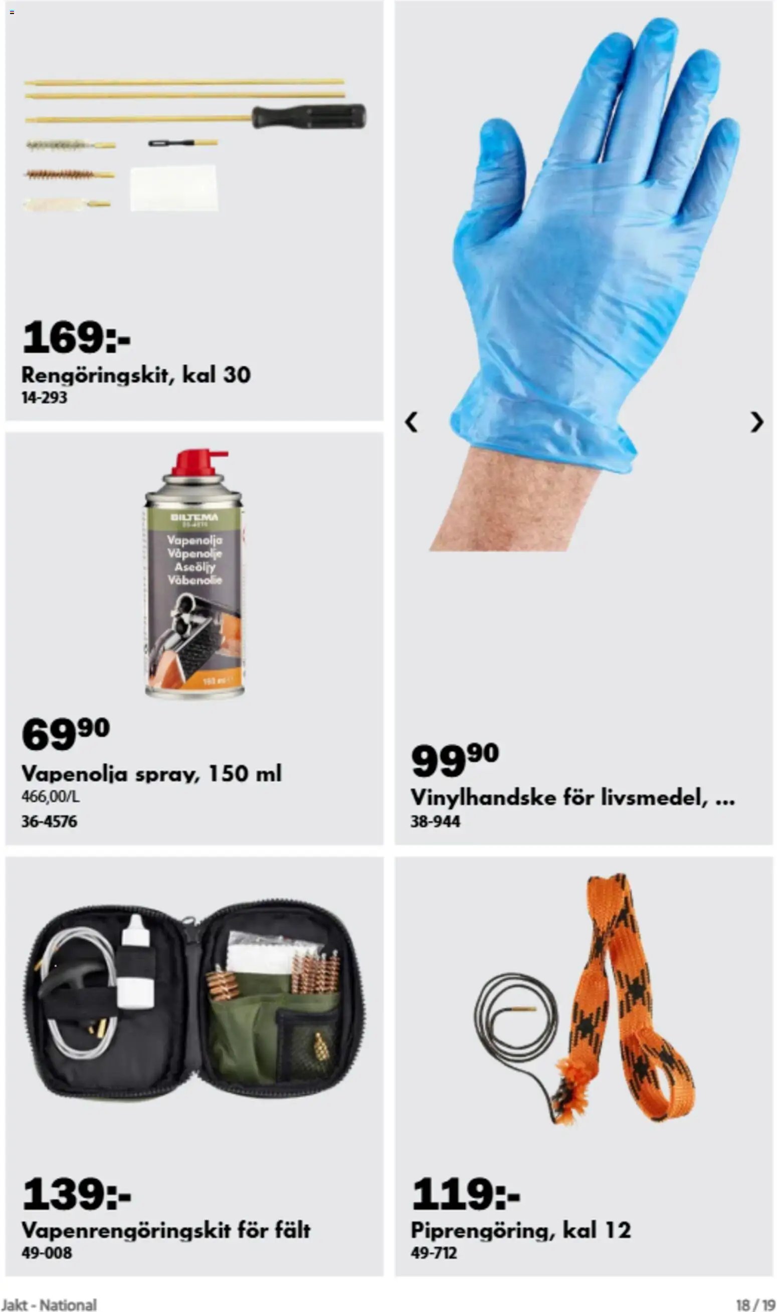 Biltema erbjudanden jakt