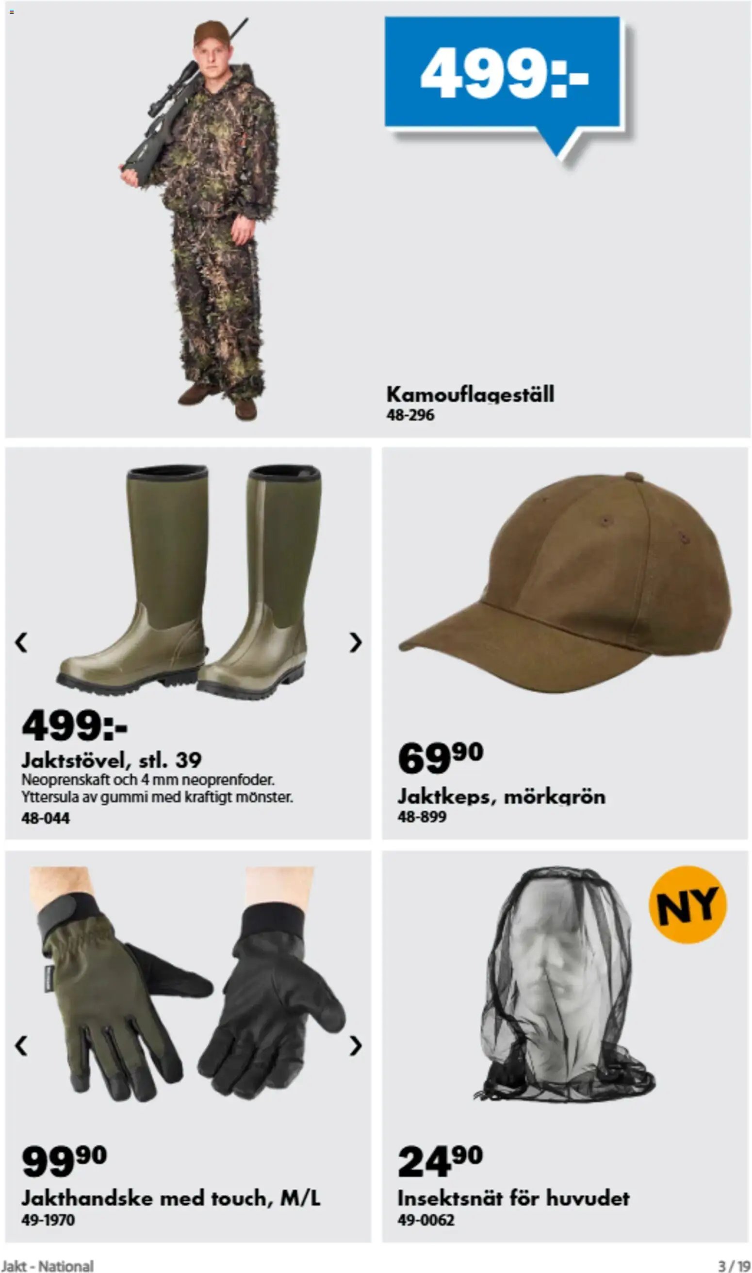 Biltema erbjudanden jakt