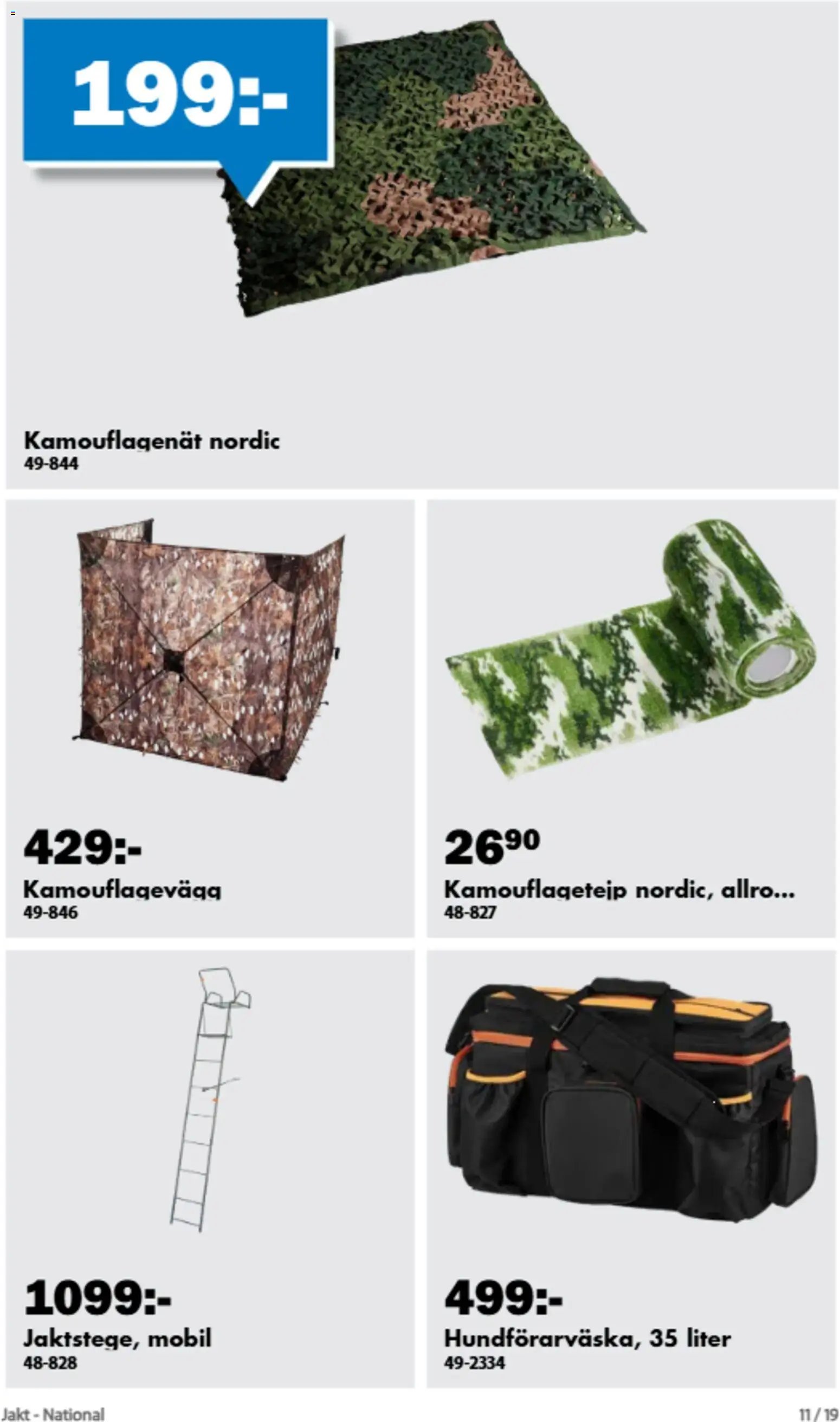 Biltema erbjudanden jakt