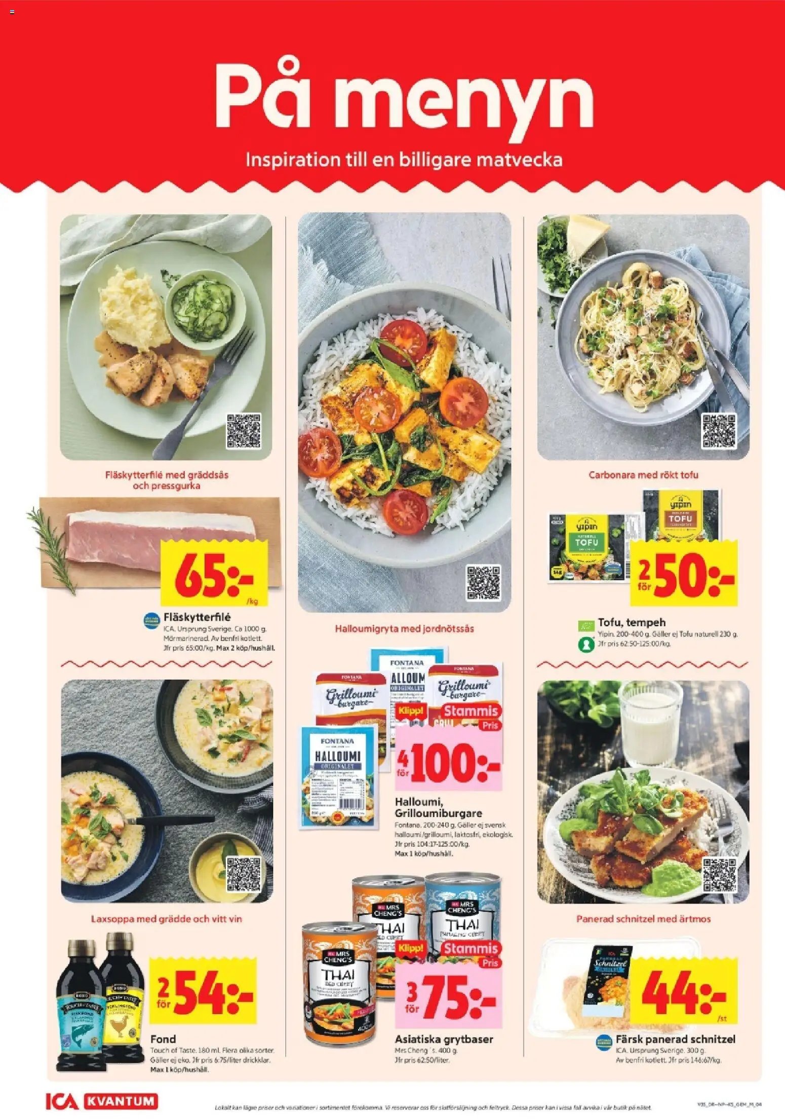 ICA Kvantum erbjudanden