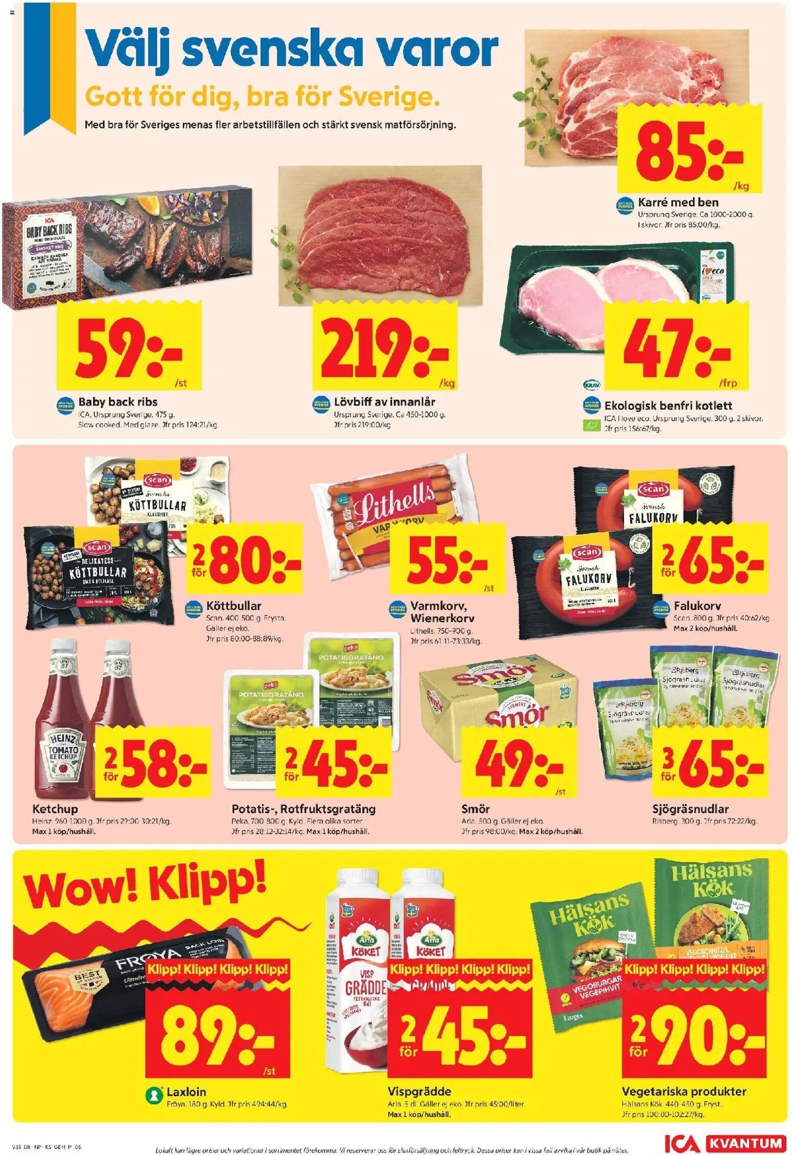 ICA Kvantum erbjudanden