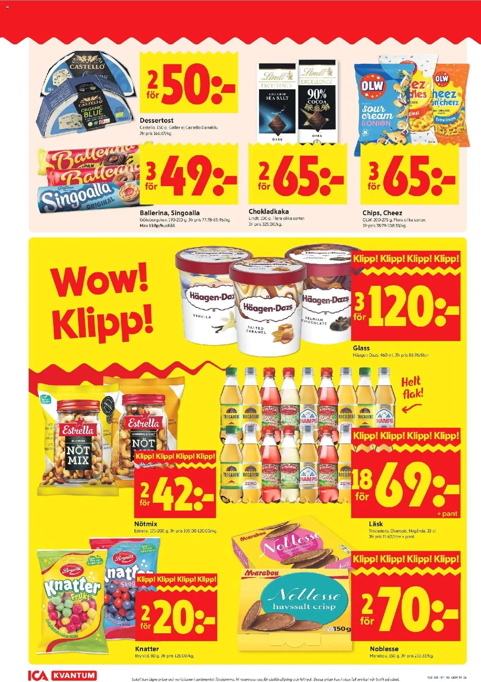 ICA Kvantum erbjudanden