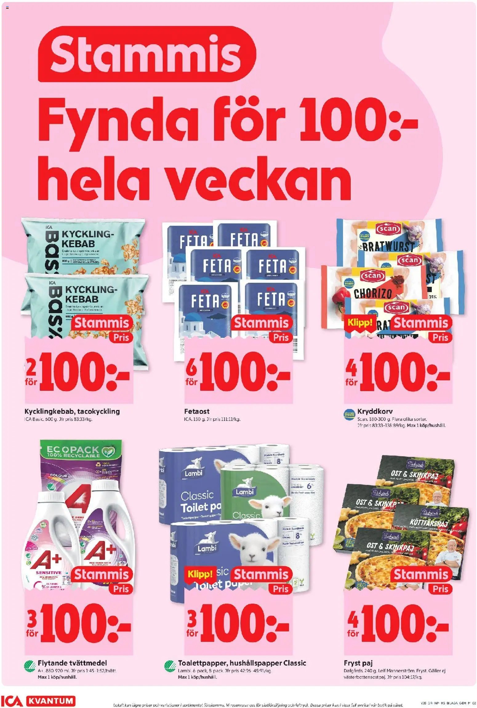 ICA Kvantum erbjudanden