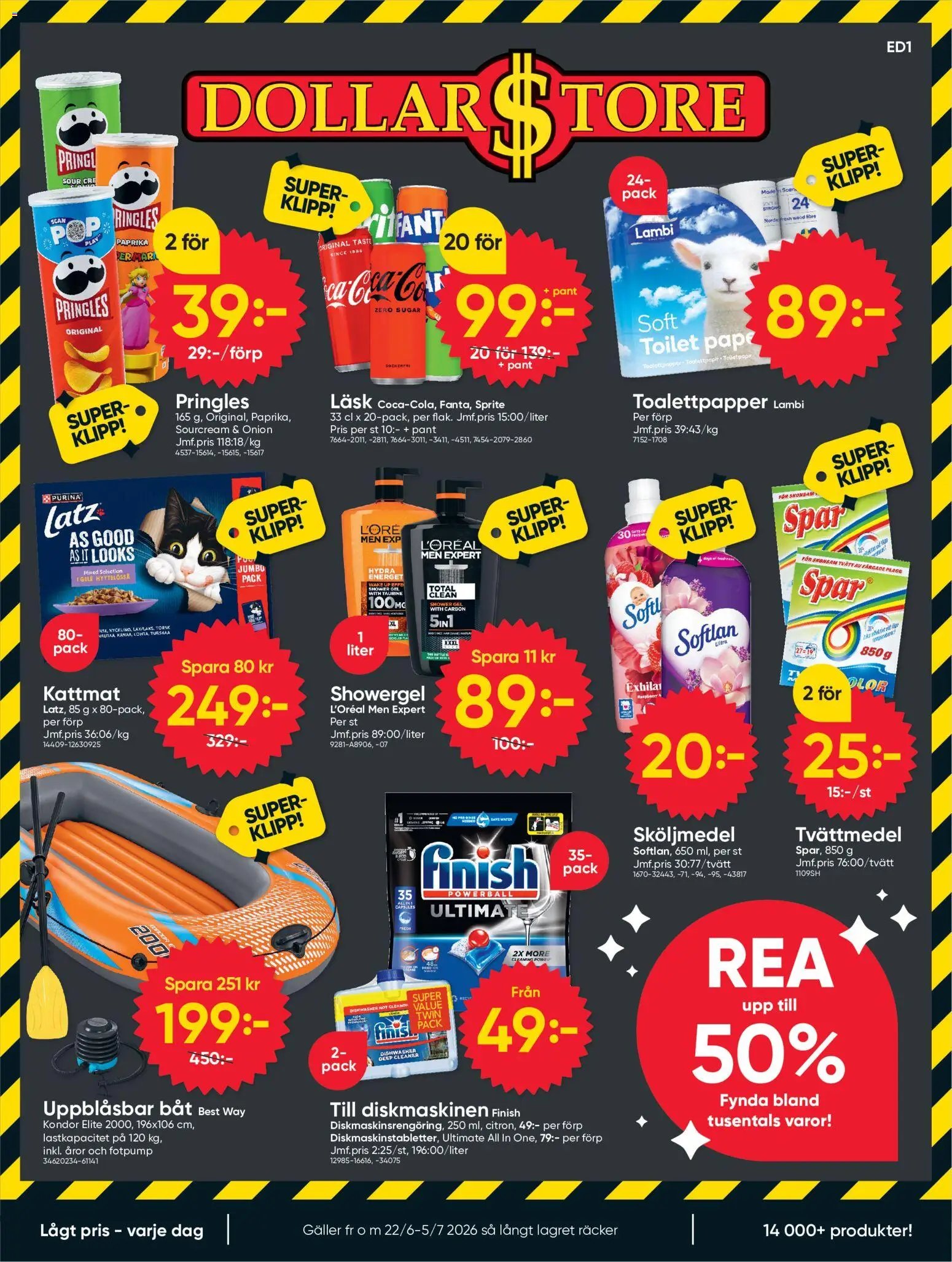 Dollar Store erbjudanden