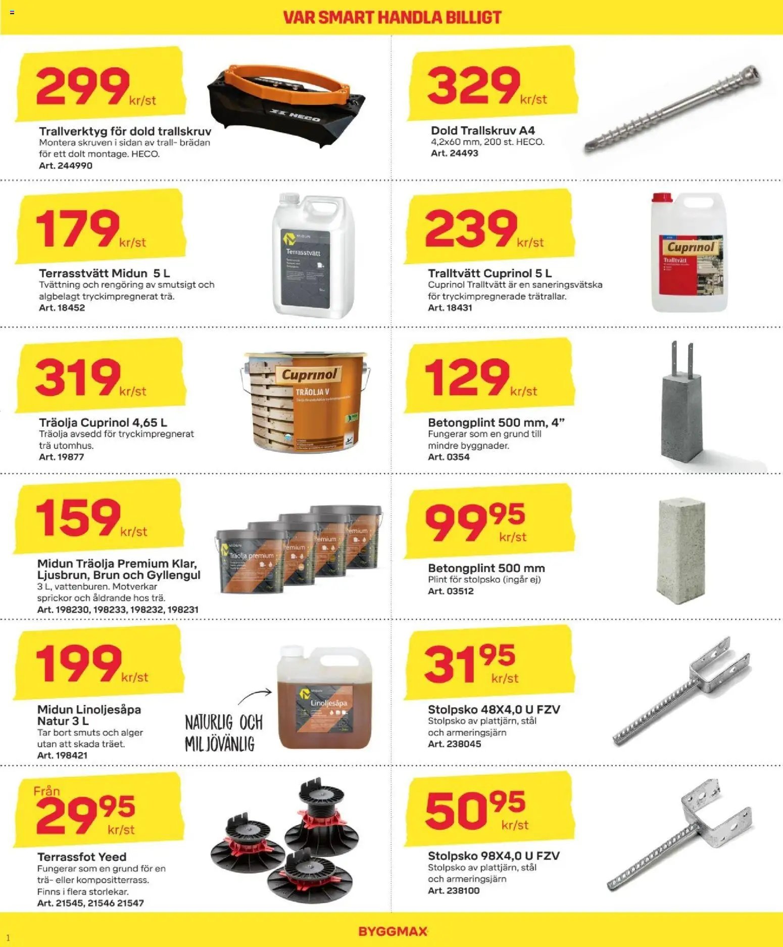 ByggMax erbjudanden