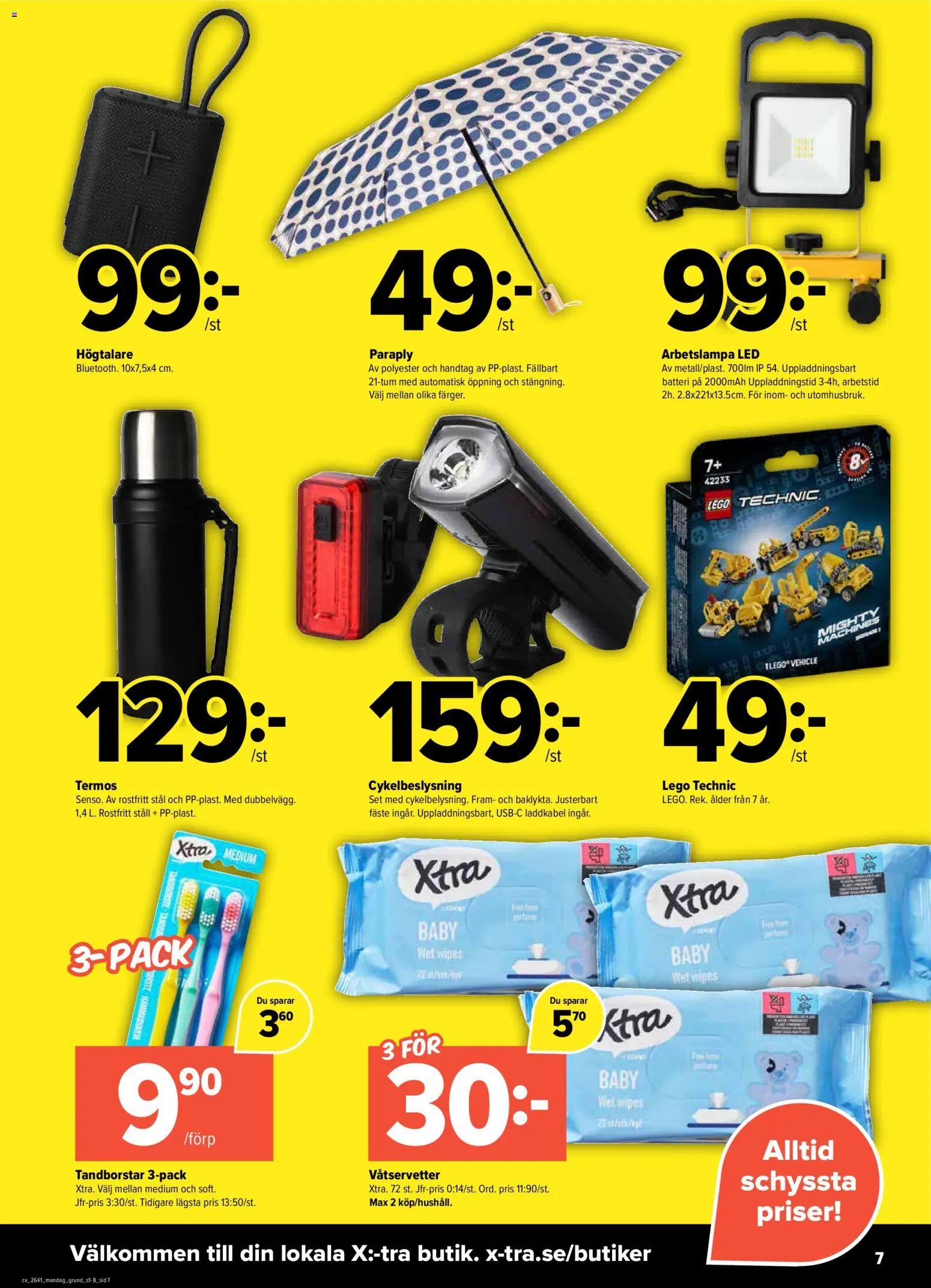 Coop X:-TRA erbjudanden