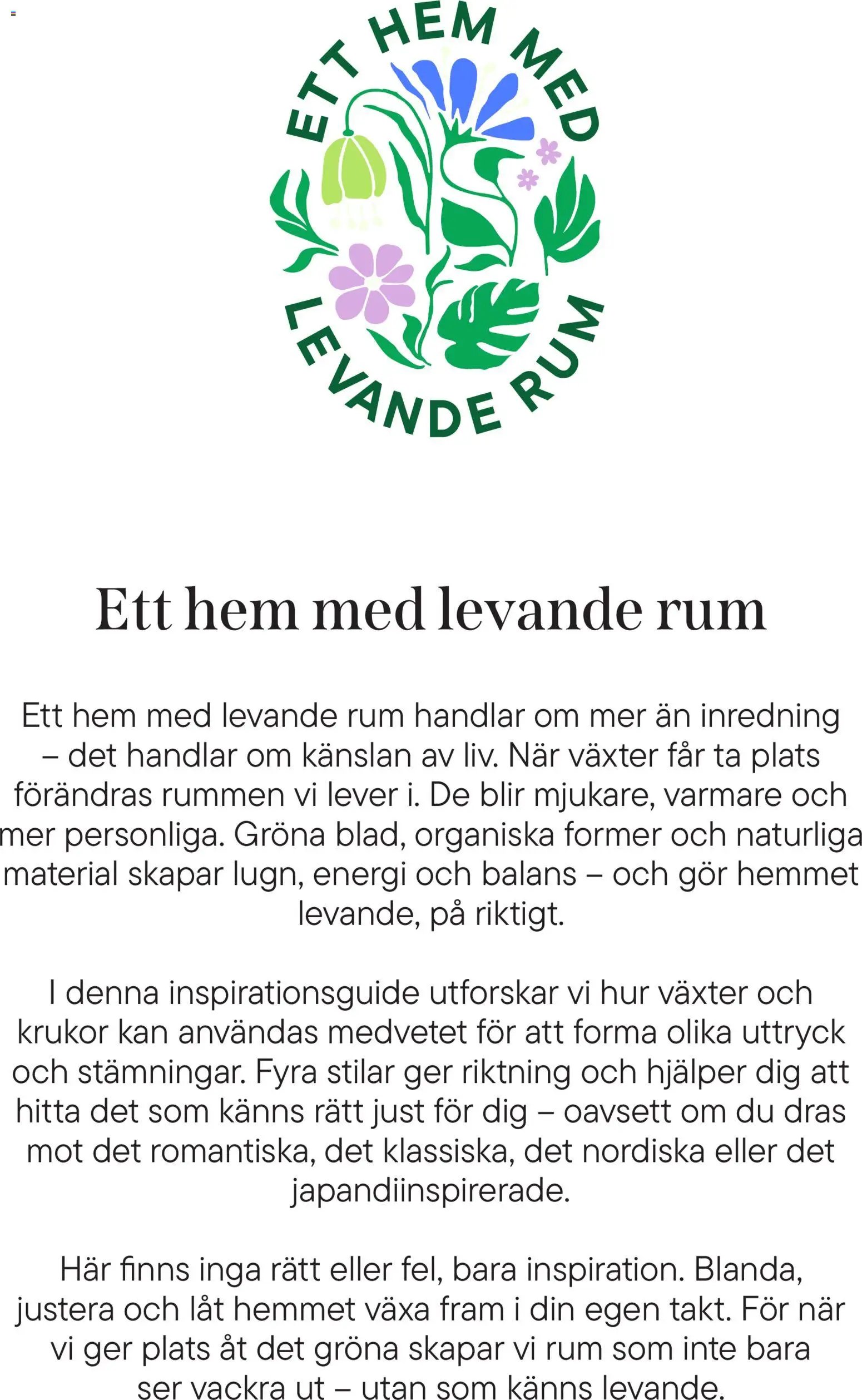 Plantagen - erbjudanden