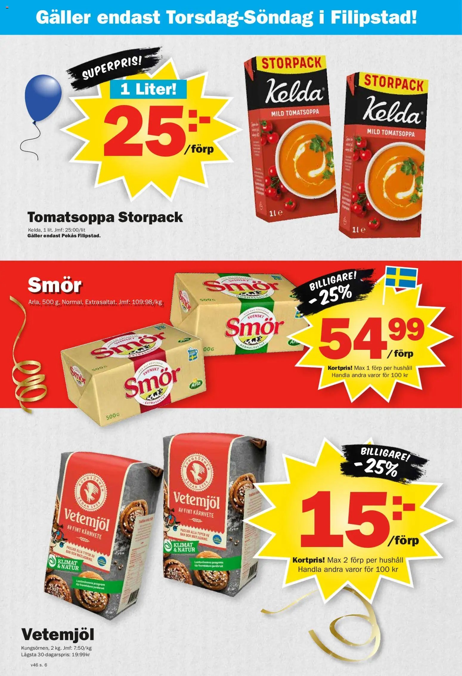 Pekås - erbjudanden - grums edition