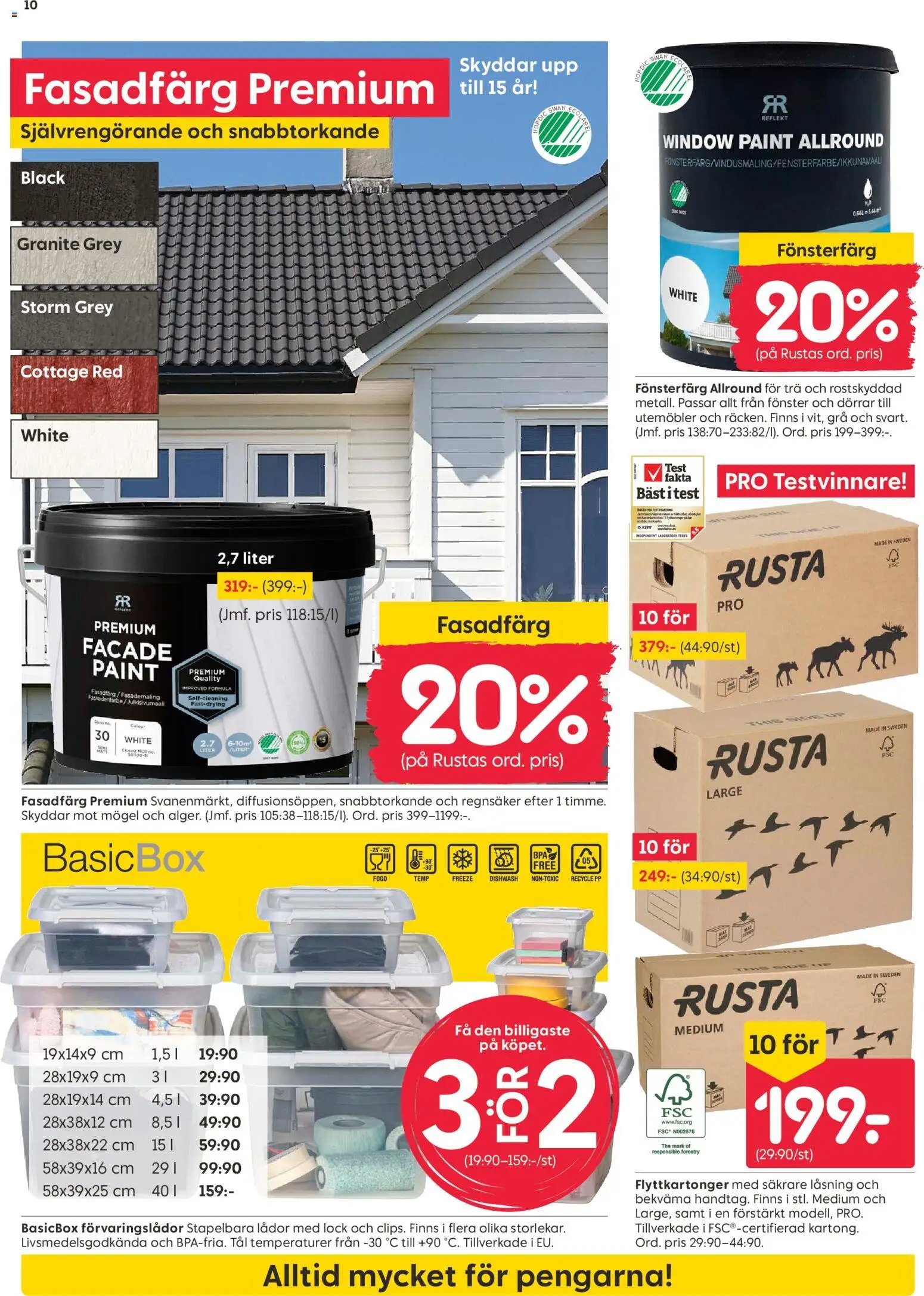 Rusta erbjudanden