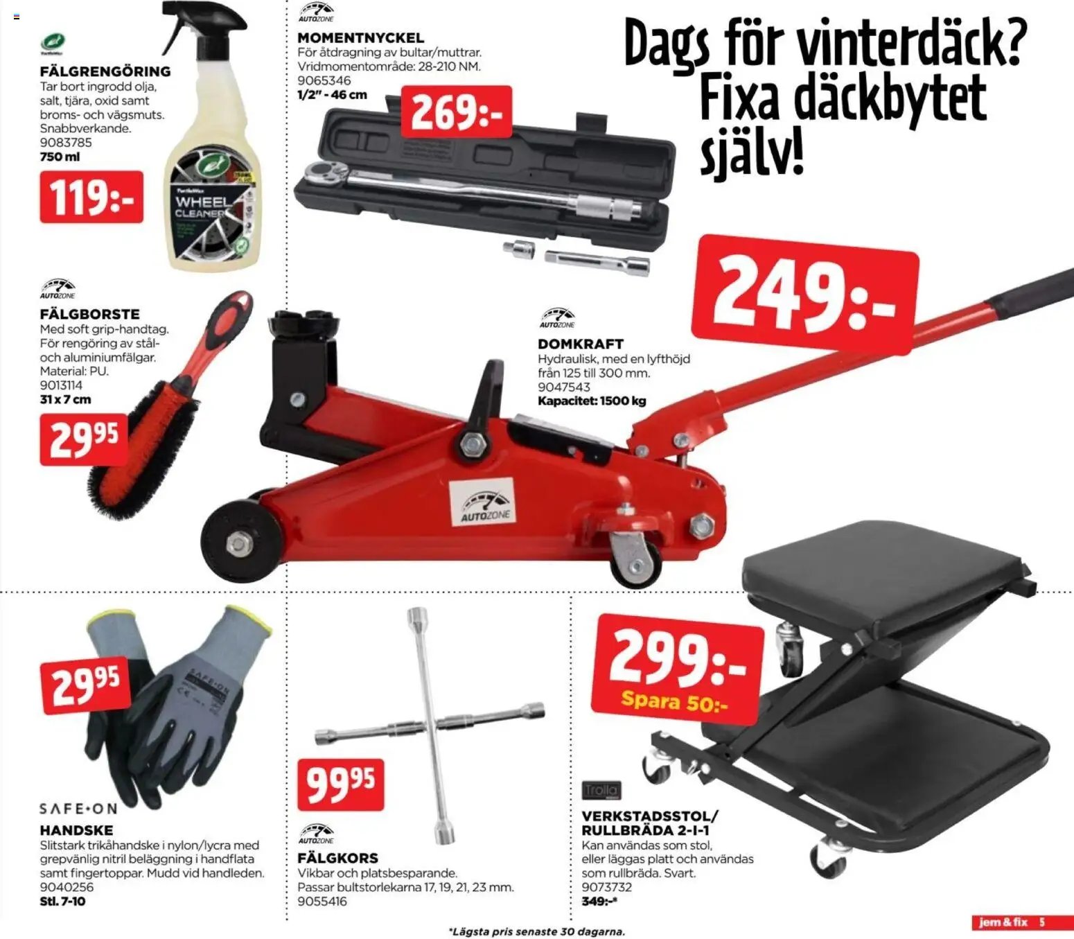 Jem & Fix erbjudanden
