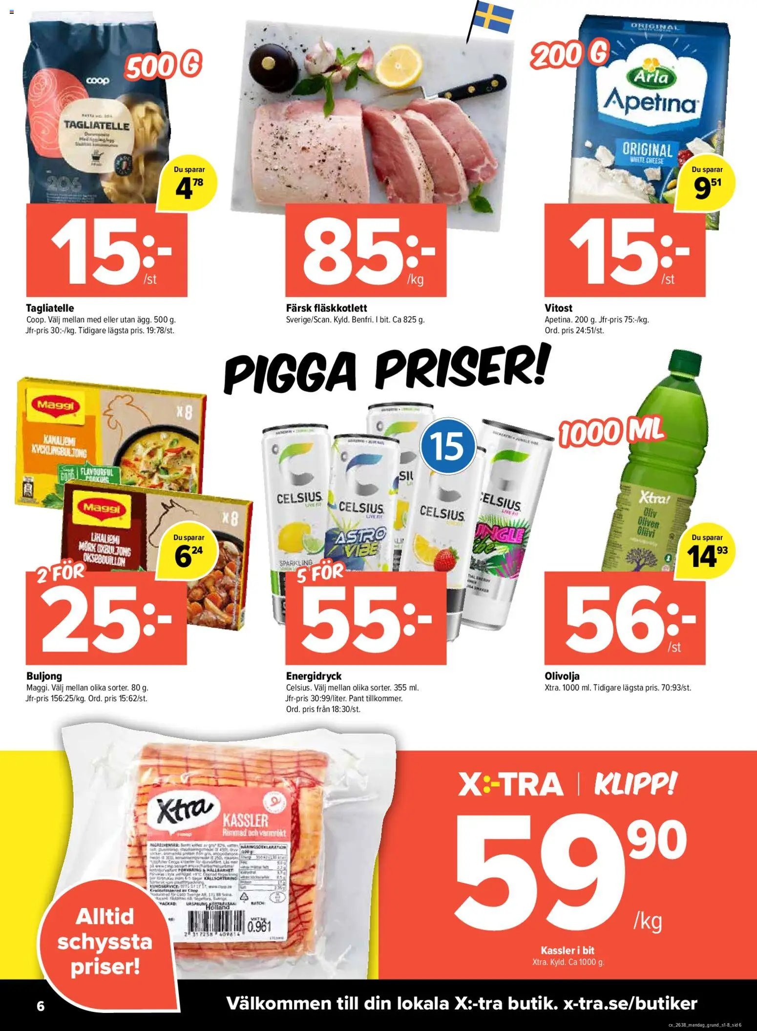 Coop X:-TRA erbjudanden