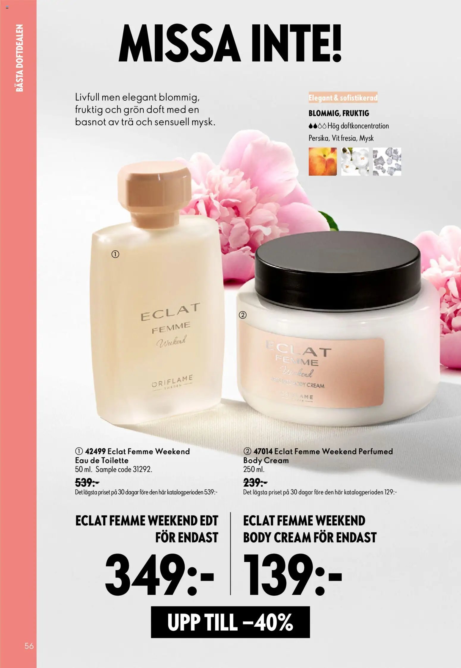 Oriflame erbjudanden