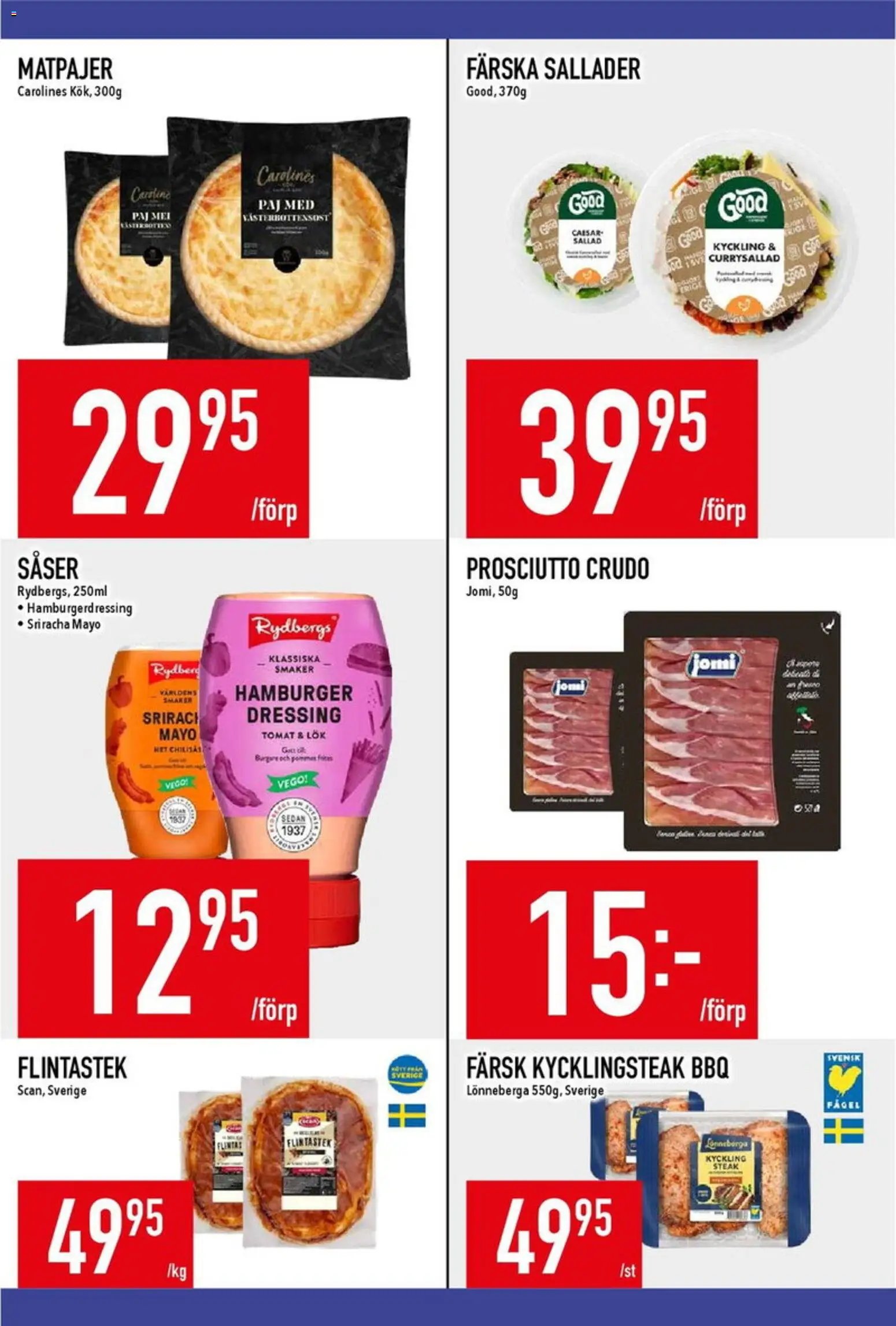 Matdax erbjudanden