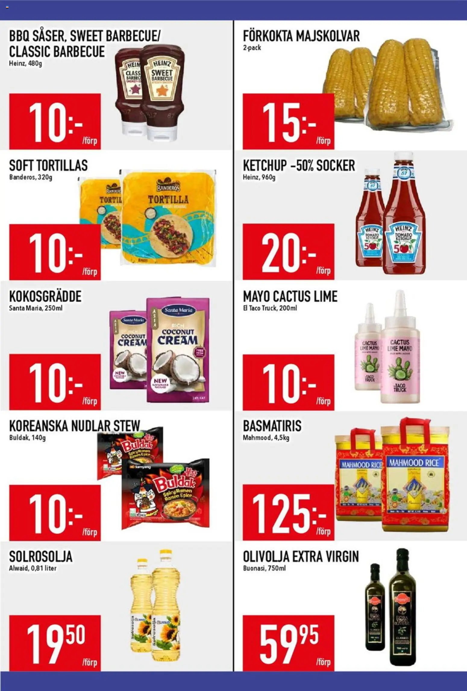 Matdax erbjudanden