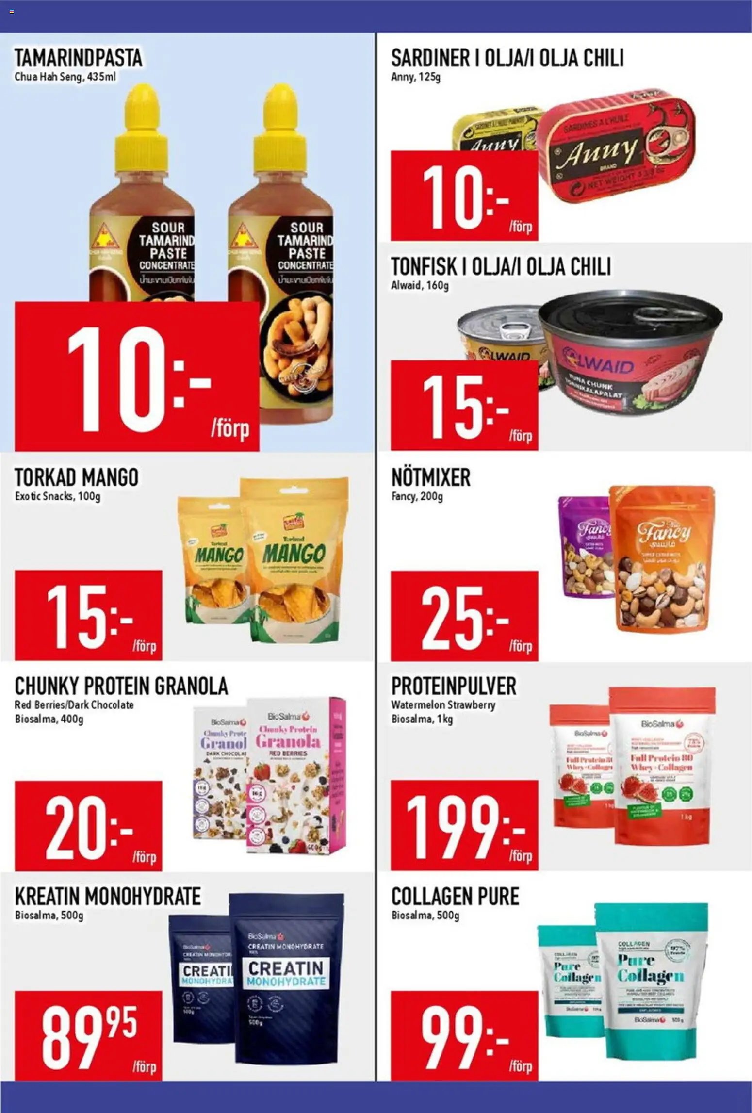 Matdax erbjudanden