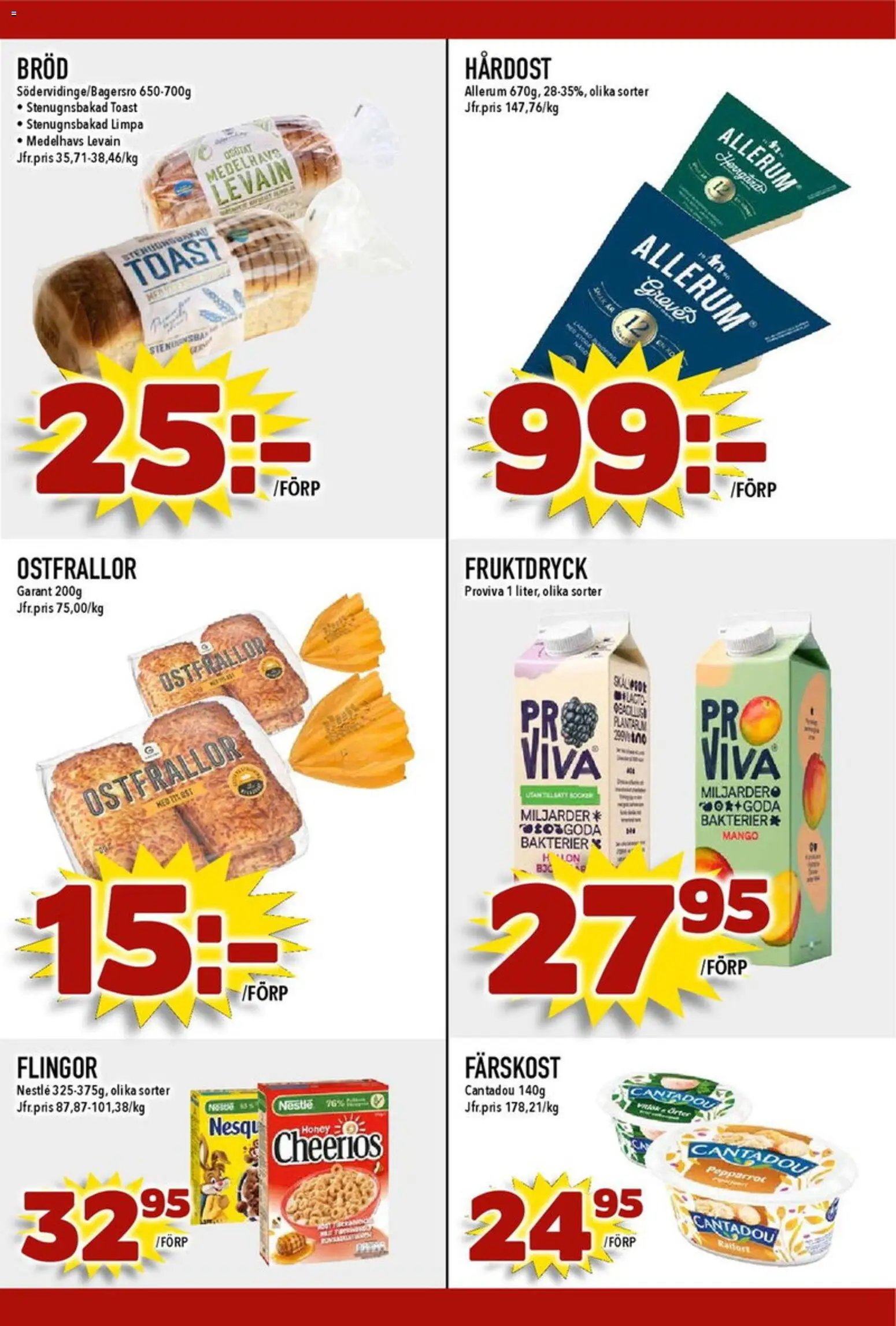 Matdax erbjudanden