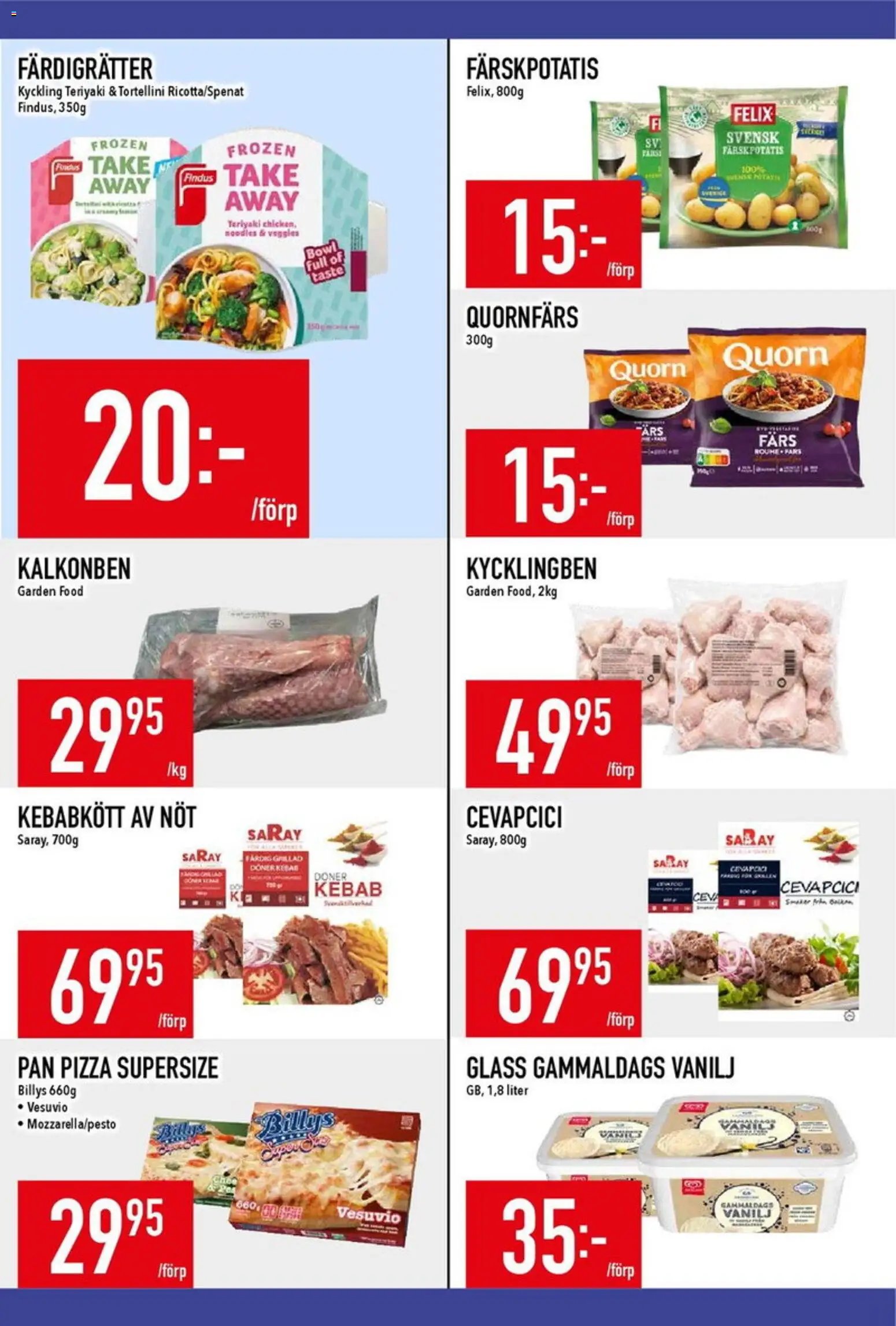 Matdax erbjudanden