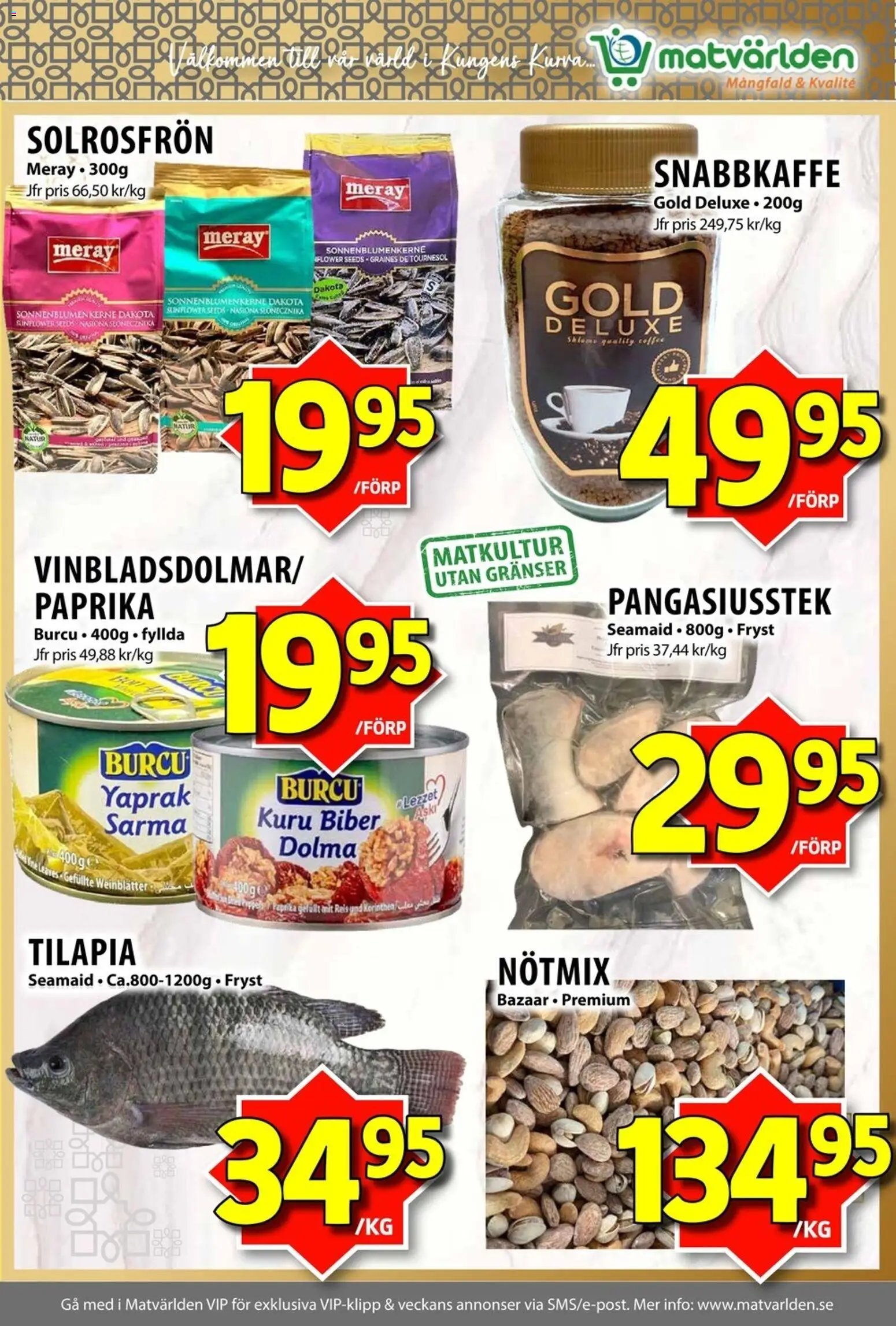 Matvärlden erbjudanden
