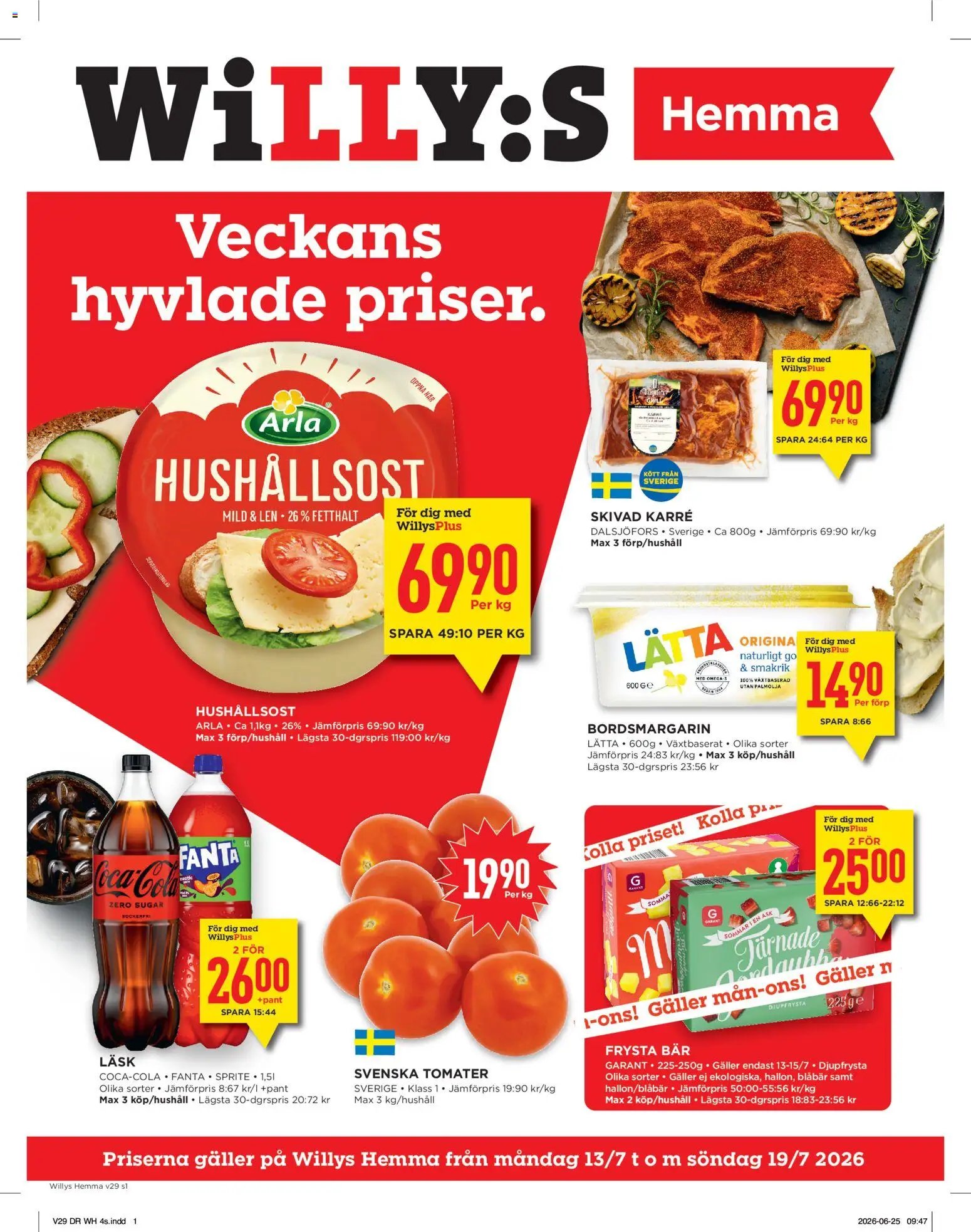 Willys erbjudanden Hemma