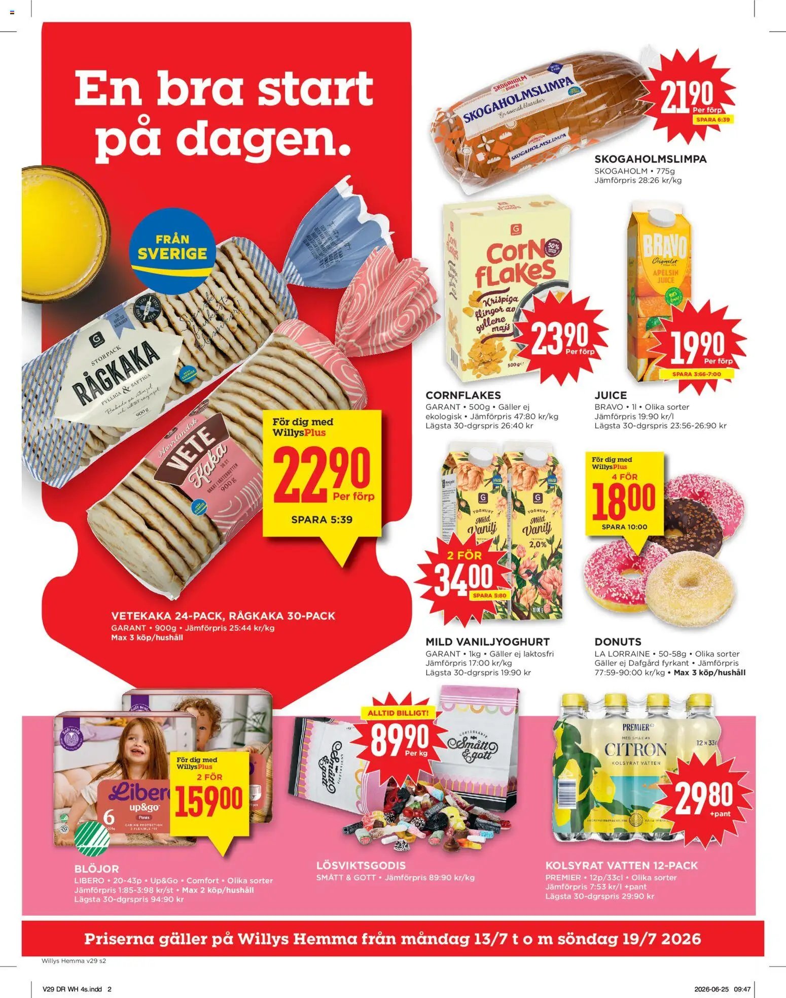 Willys erbjudanden Hemma