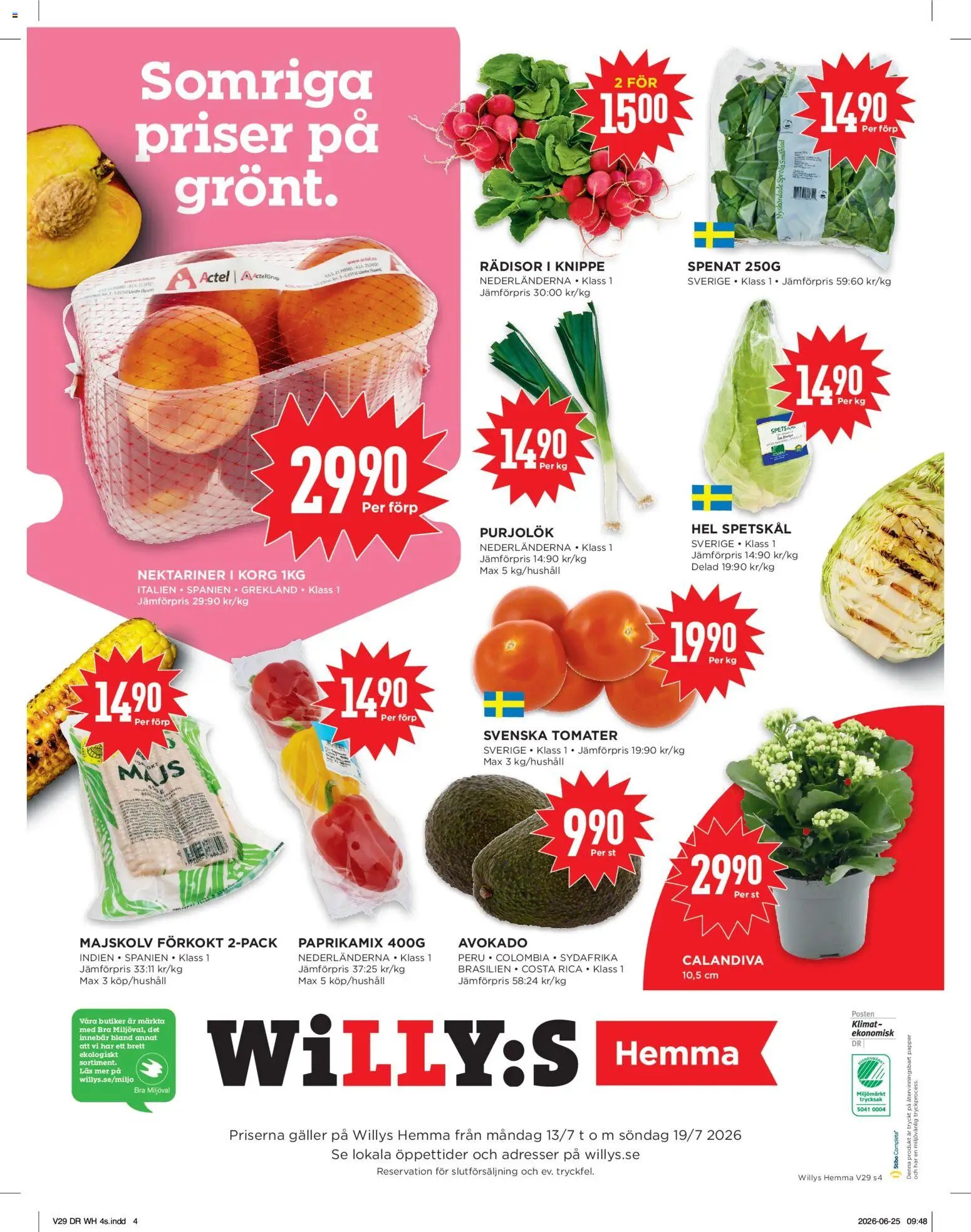Willys erbjudanden Hemma