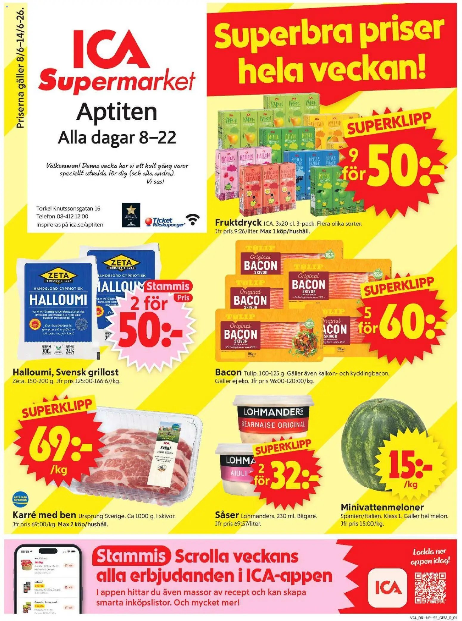ICA Supermarket erbjudanden