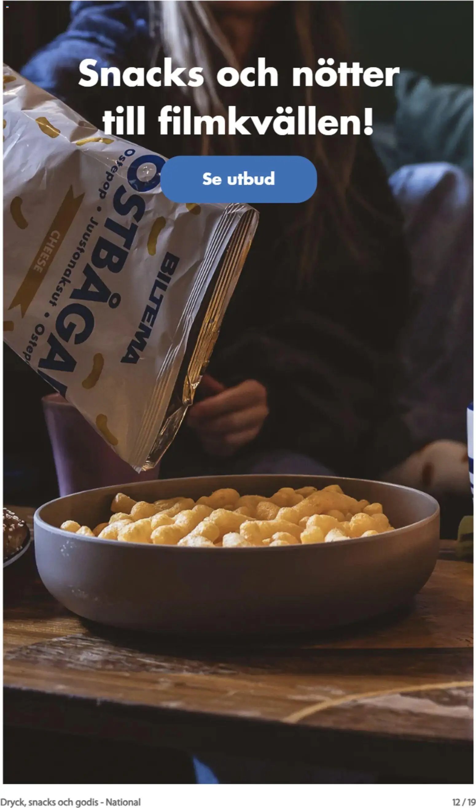 Biltema erbjudanden dryck, snacks och godis