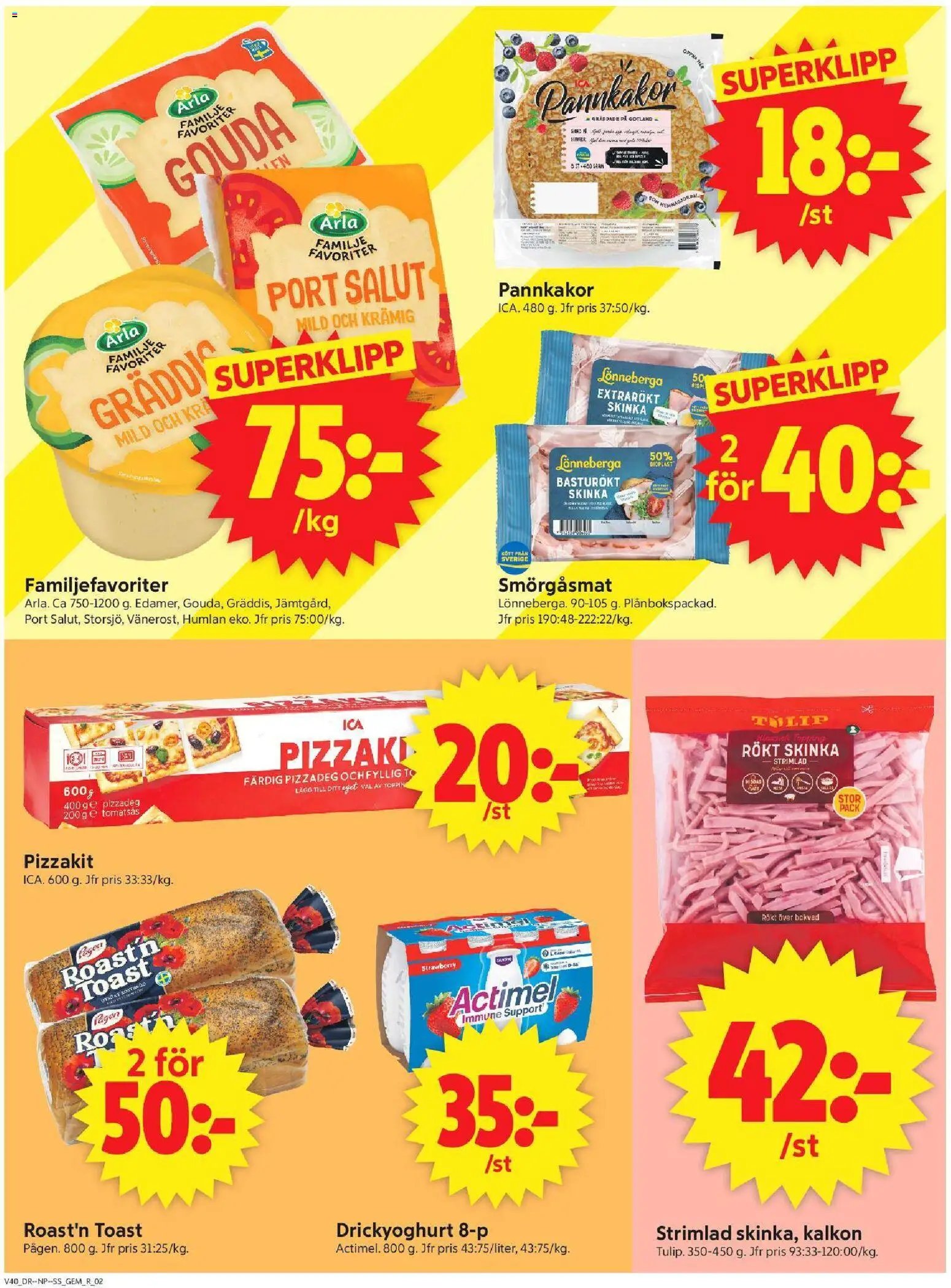 ICA Supermarket erbjudanden