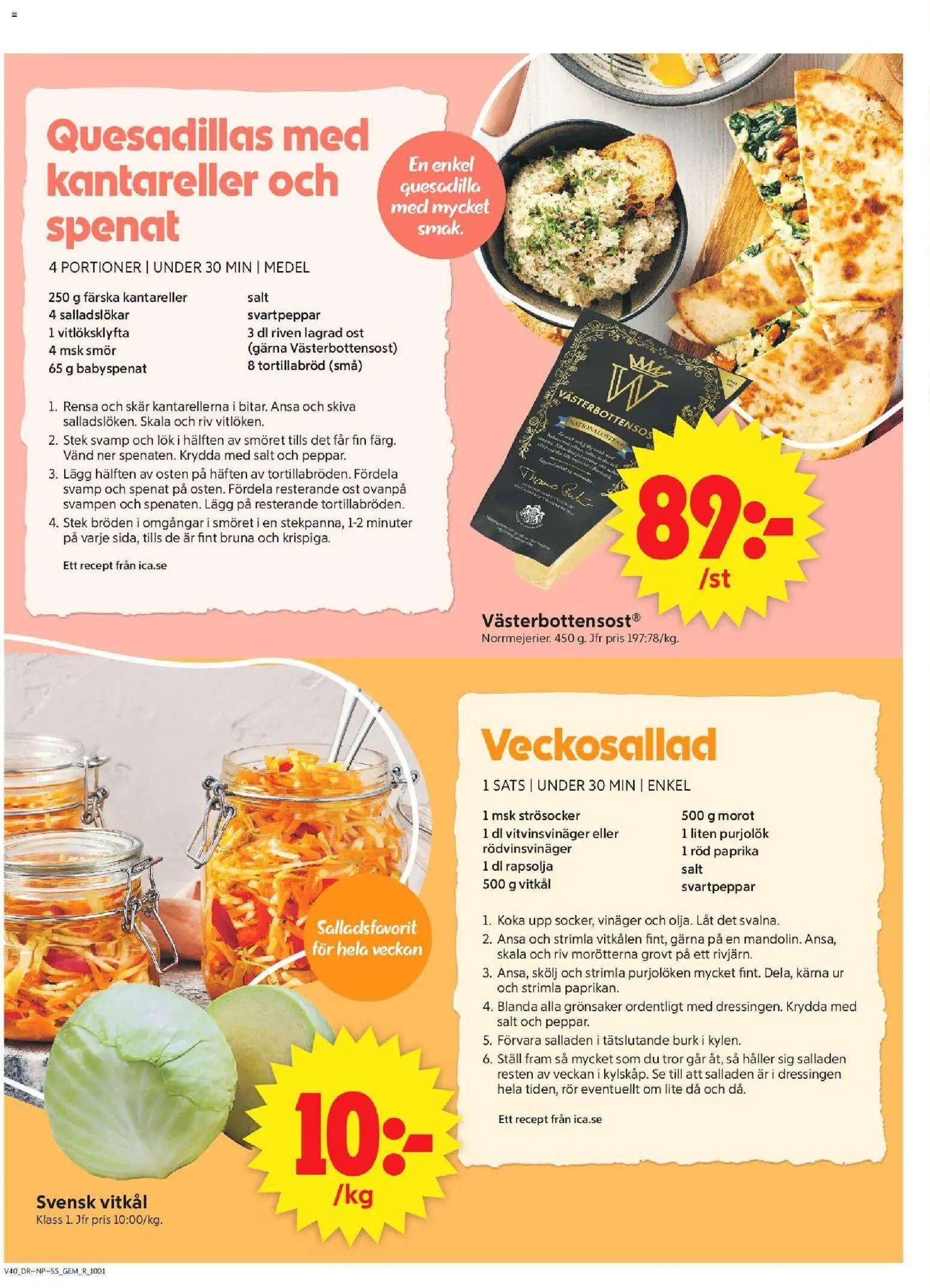 ICA Supermarket erbjudanden