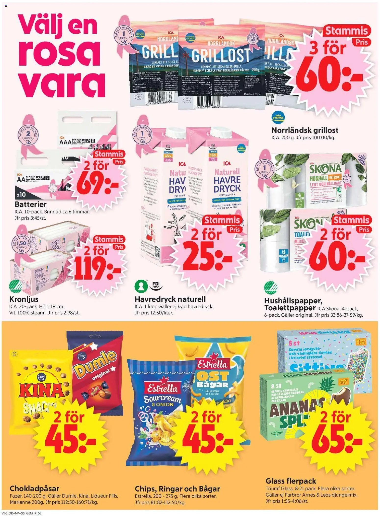 ICA Supermarket erbjudanden