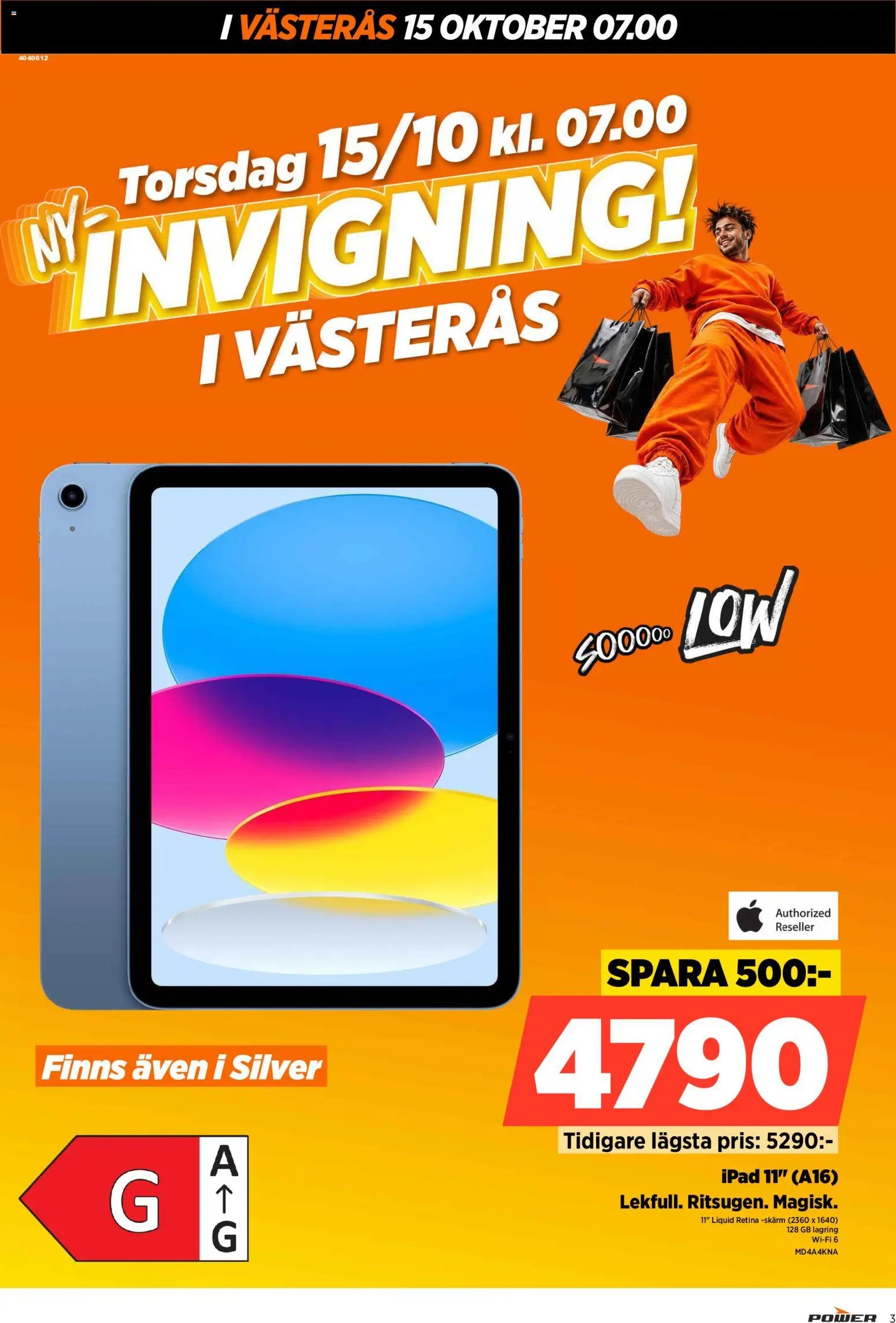 Power - Invigning i Västerås