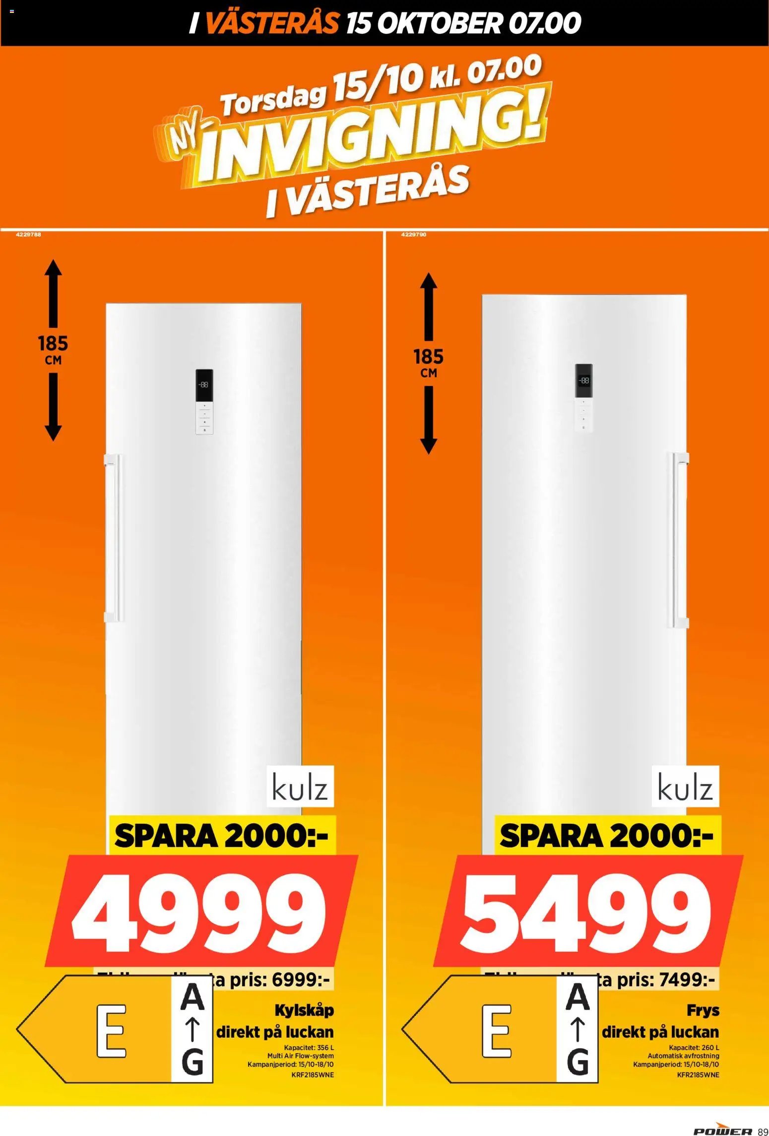 Power - Invigning i Västerås