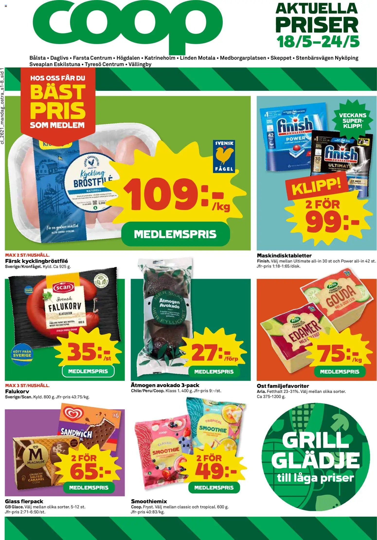 Coop Daglivs erbjudanden