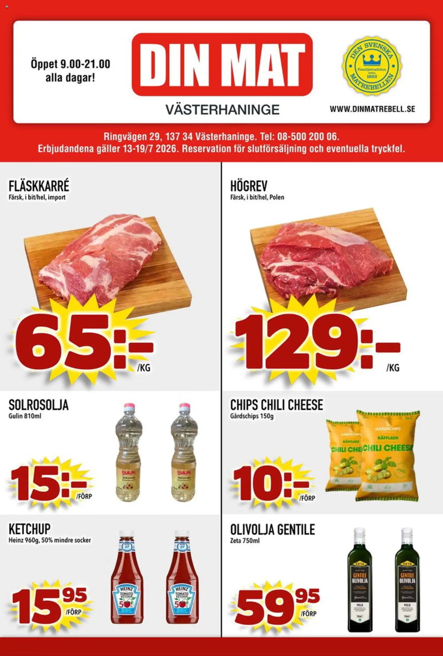 Din Mat erbjudanden