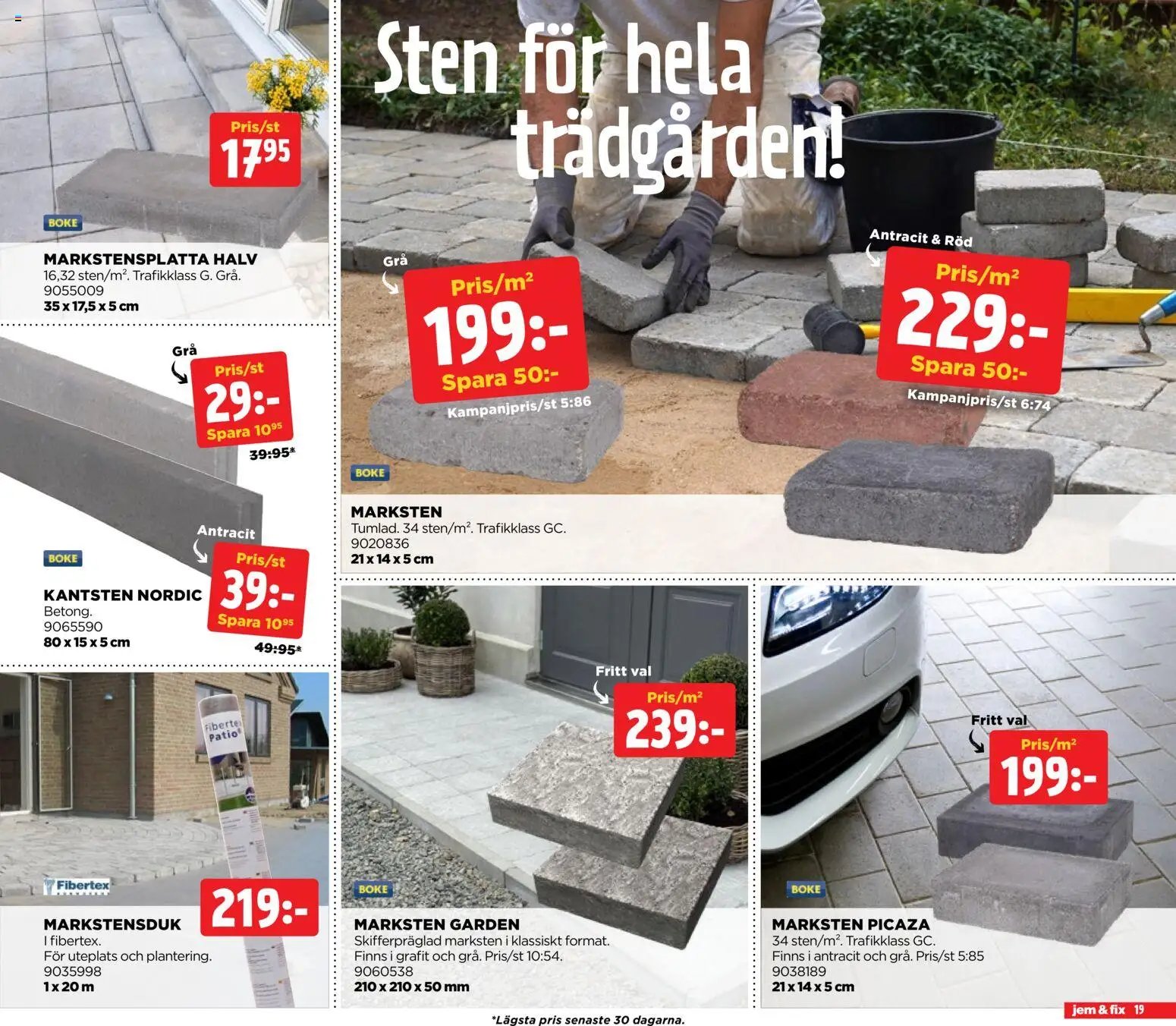 Jem & Fix erbjudanden