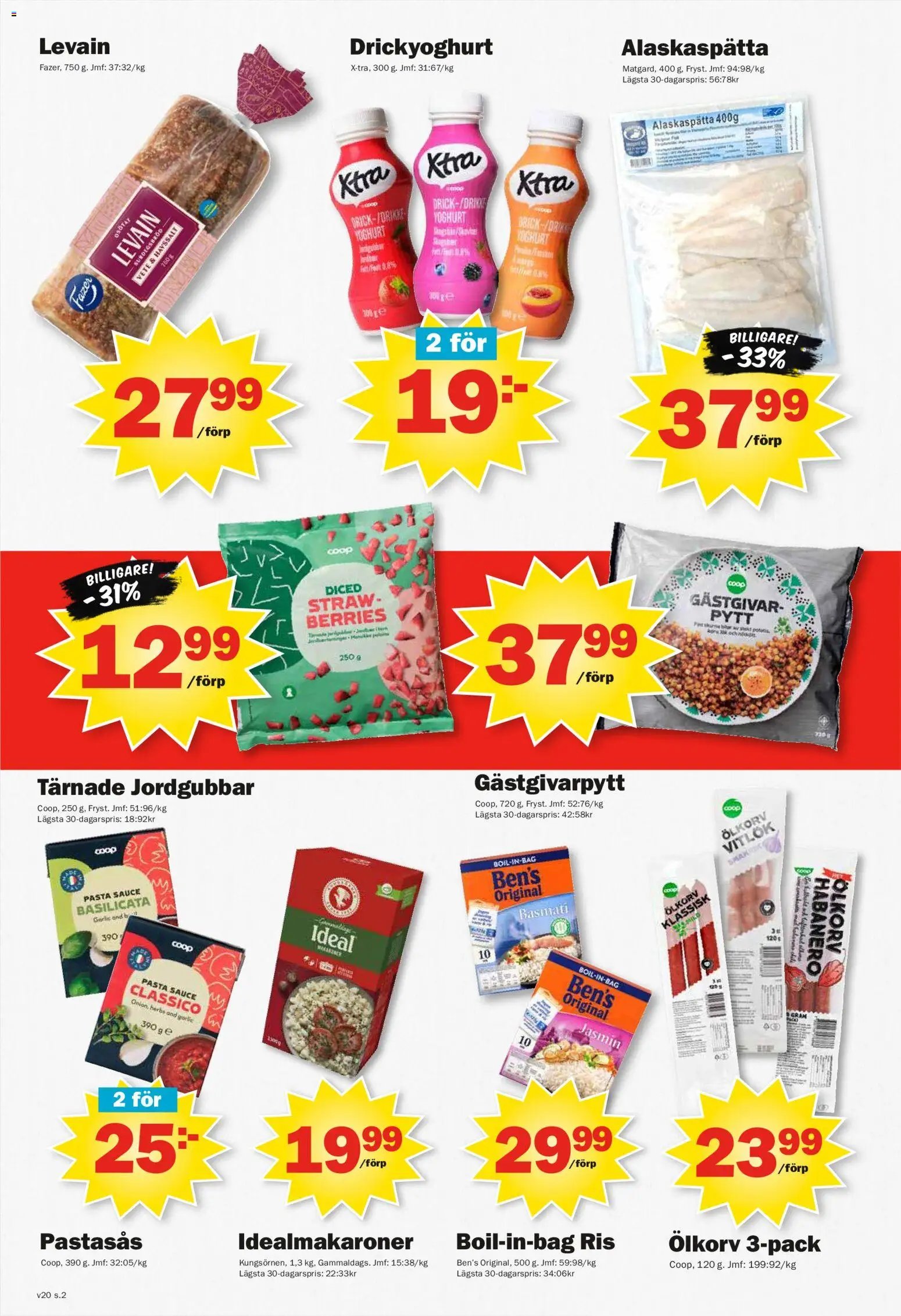 Pekås erbjudanden